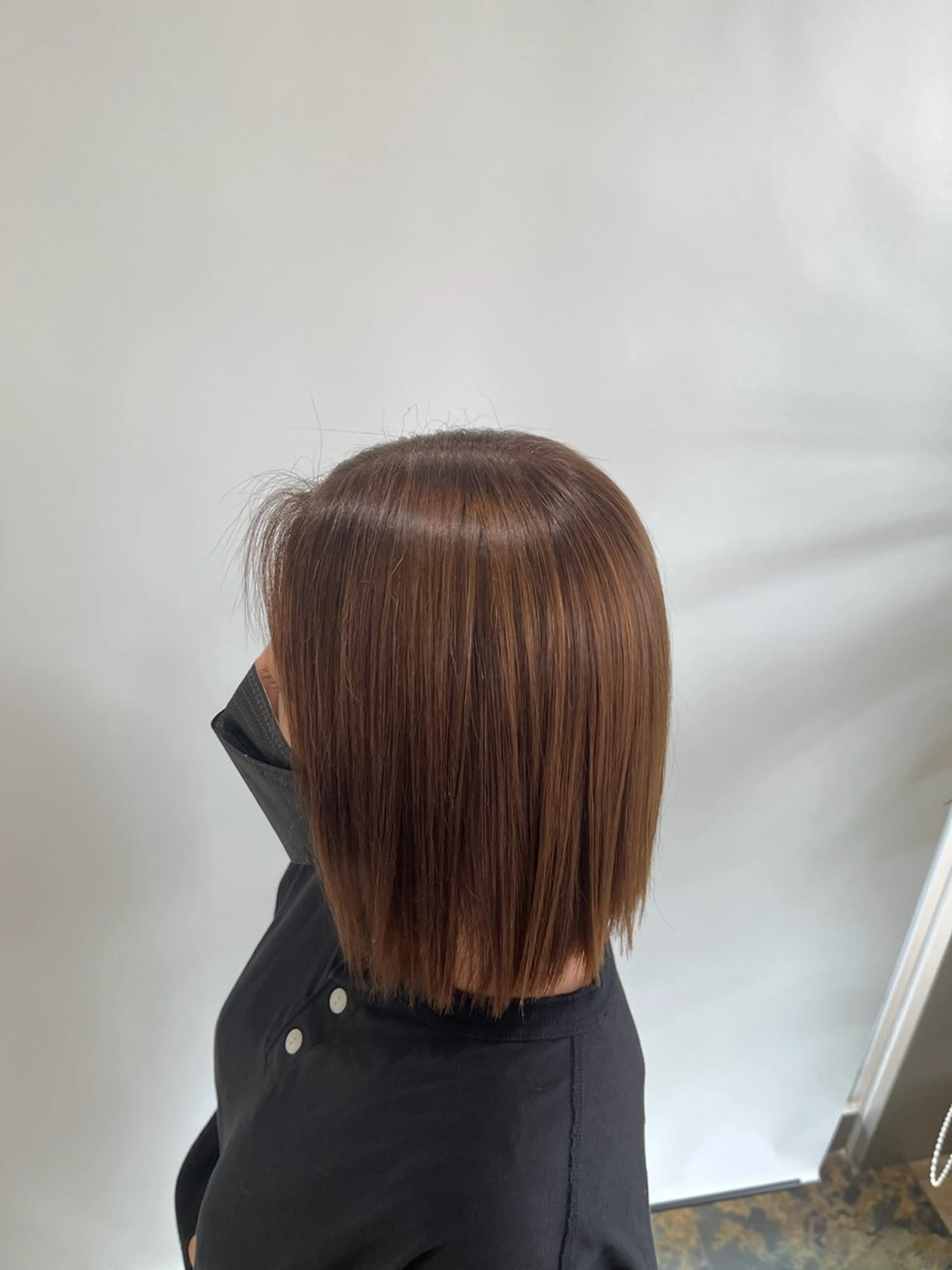 ミディアム トリートメント 野村 なりあのヘアスタイル