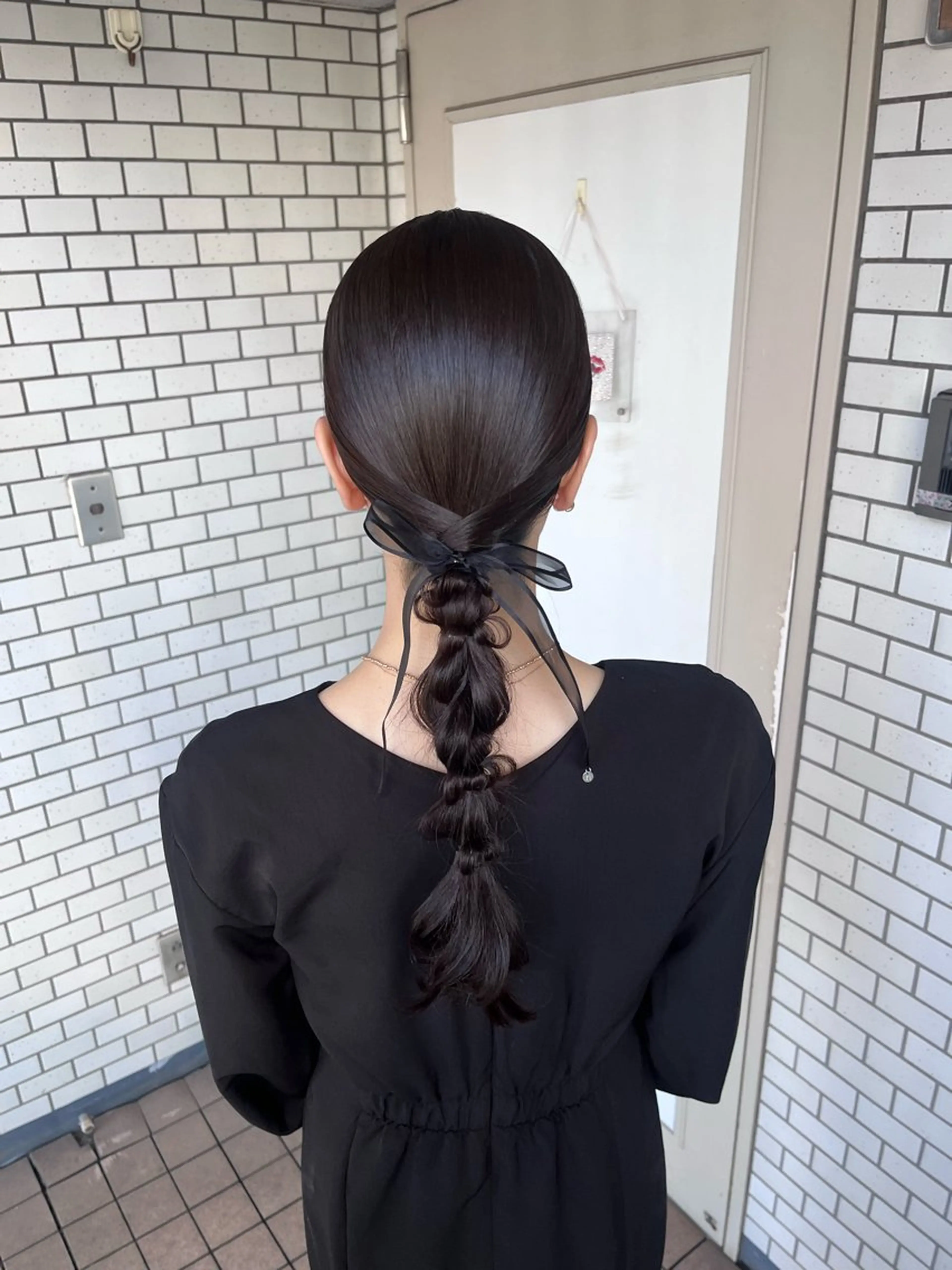 ヘアアレンジ ヘアセット 参列 ✽ 推し活ヘア 💕ゆり🐈🐾のヘアスタイル