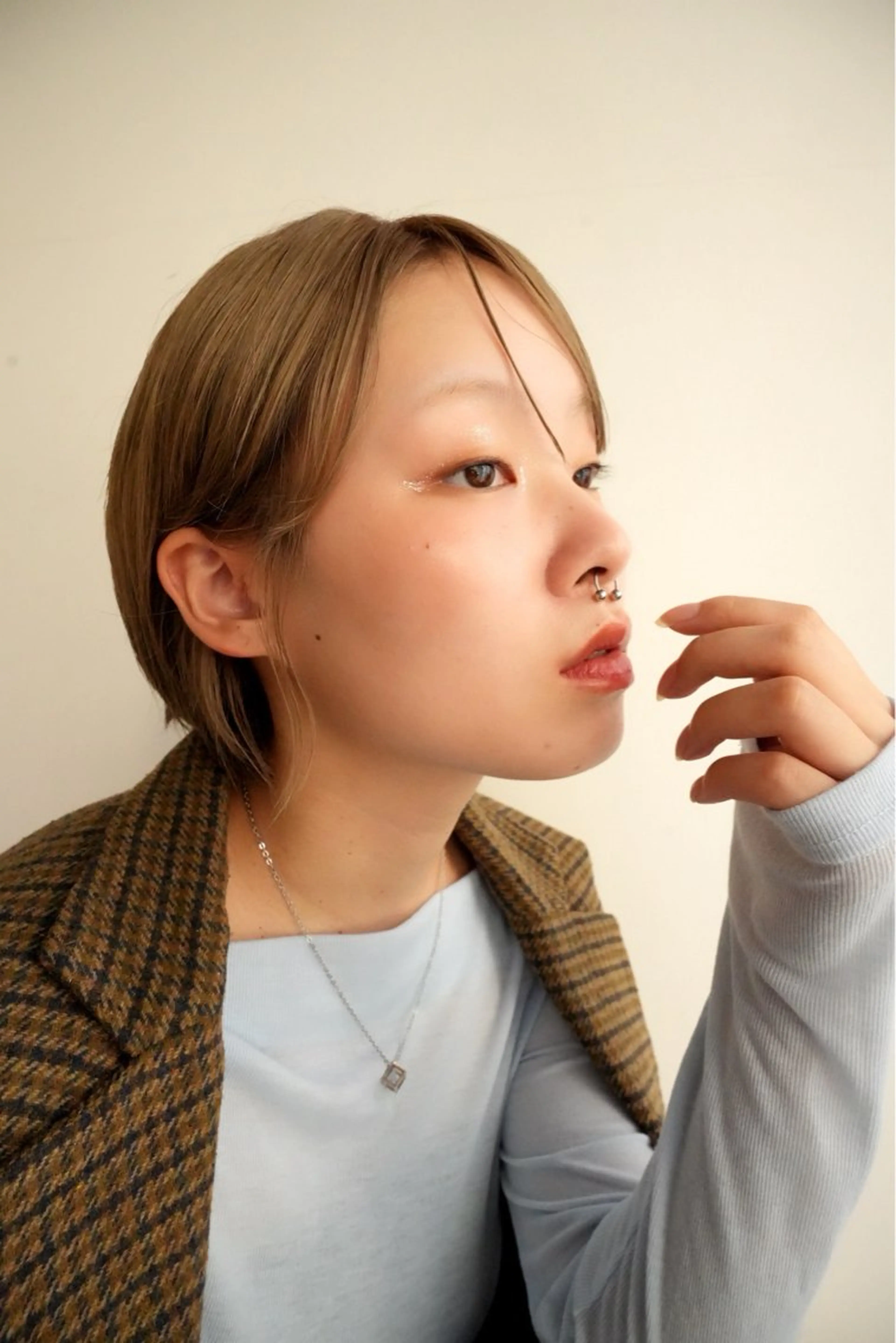 ショート ヘアセット NAVY/ Miharuのヘアスタイル