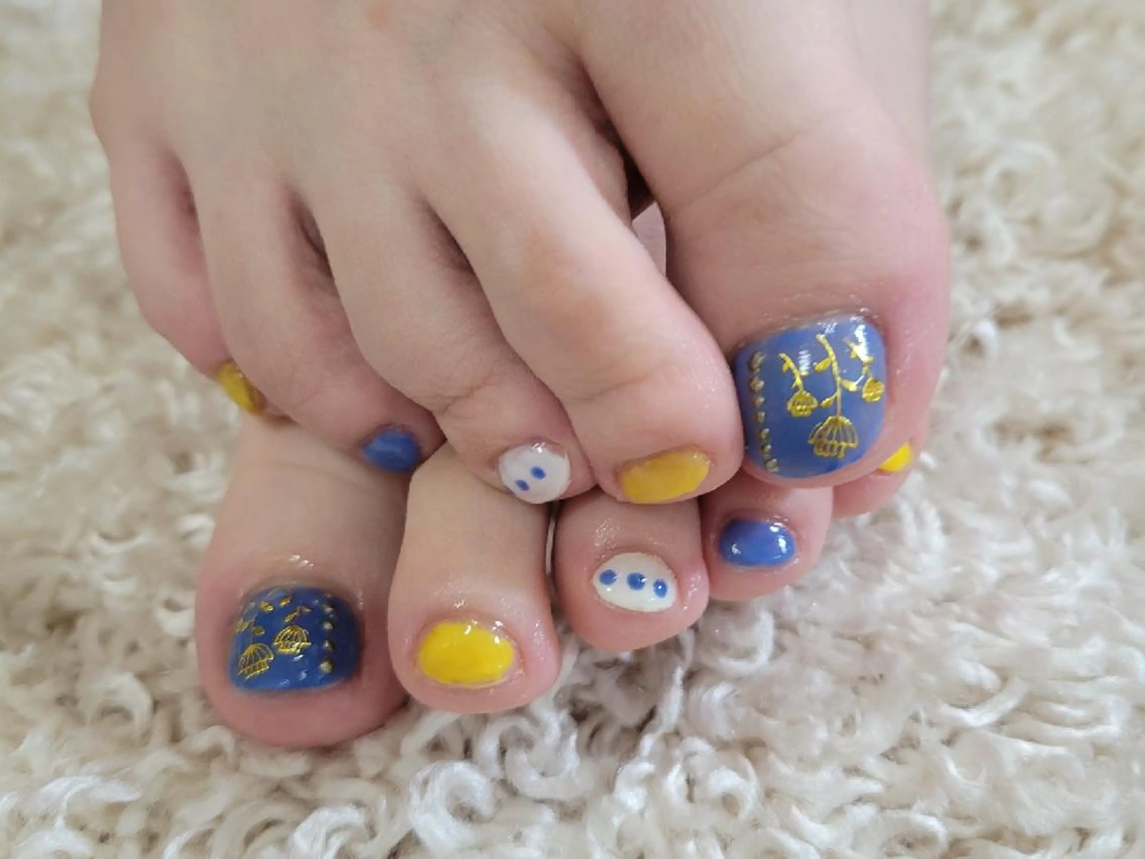 ネイル フットネイル nailsalon petitemodeのネイルデザイン