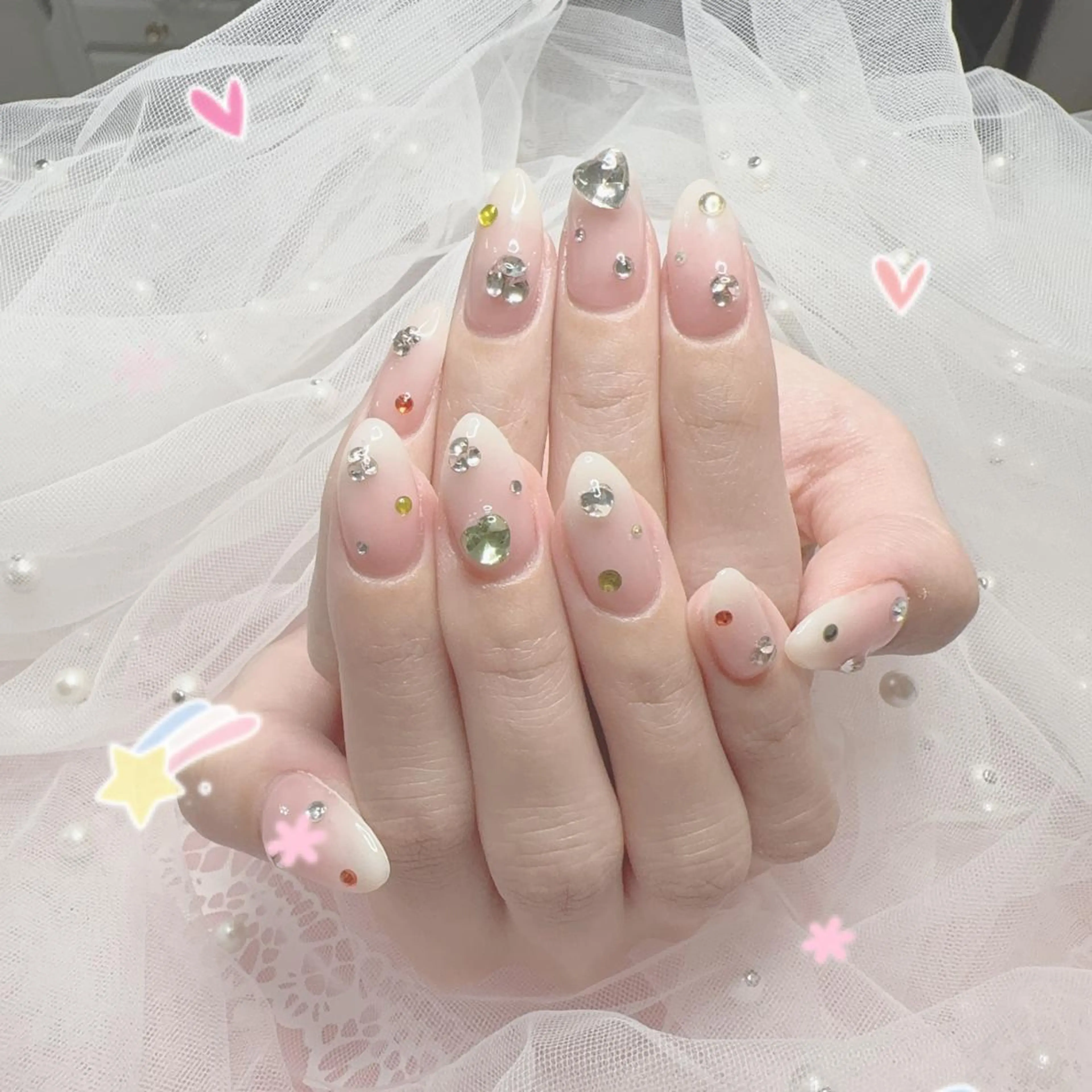 ネイル ハンドネイル 🎀シズカ nail🎀のネイルデザイン
