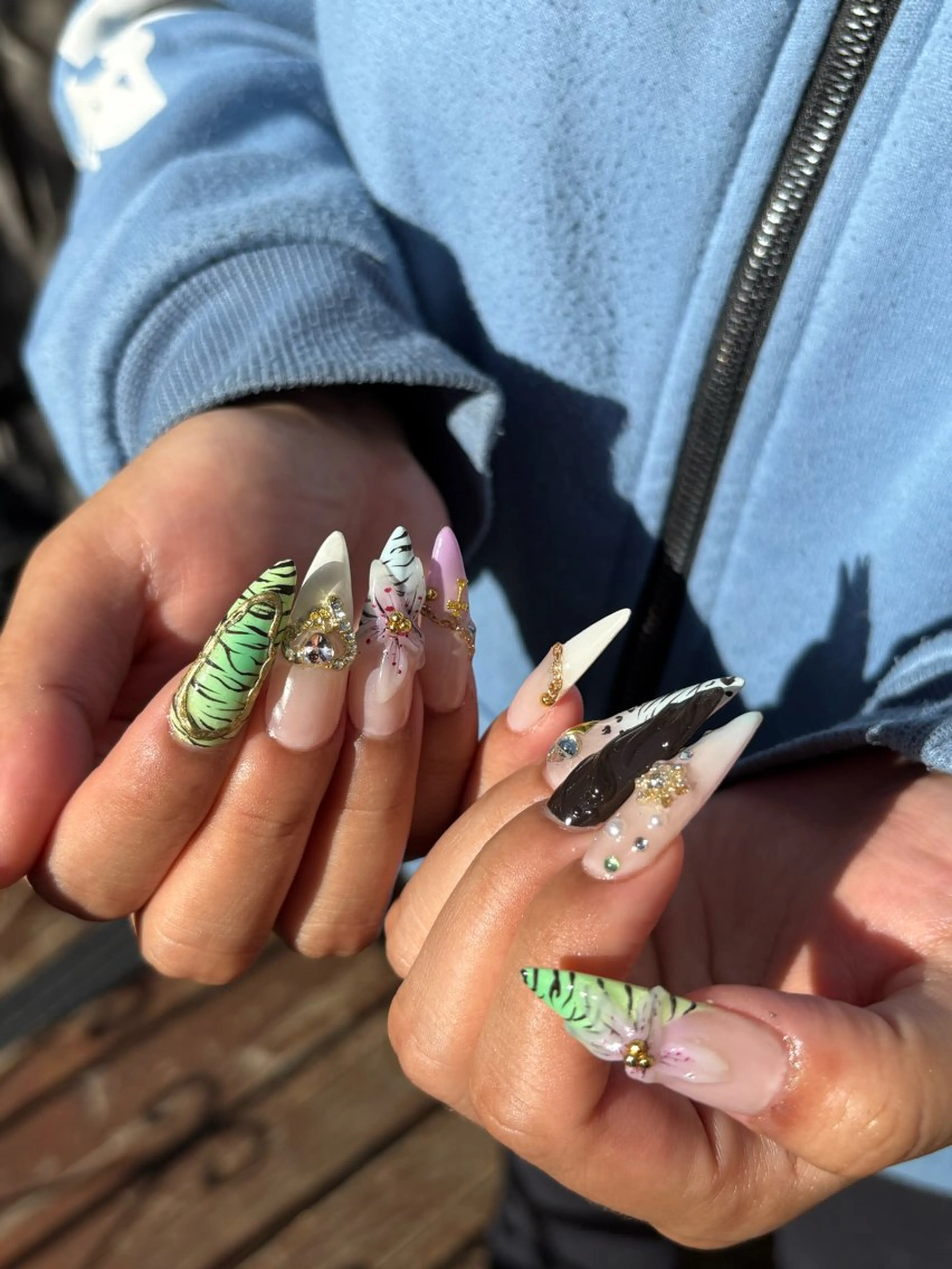 ロング ハンドネイル NONO /episkeyのネイルデザイン