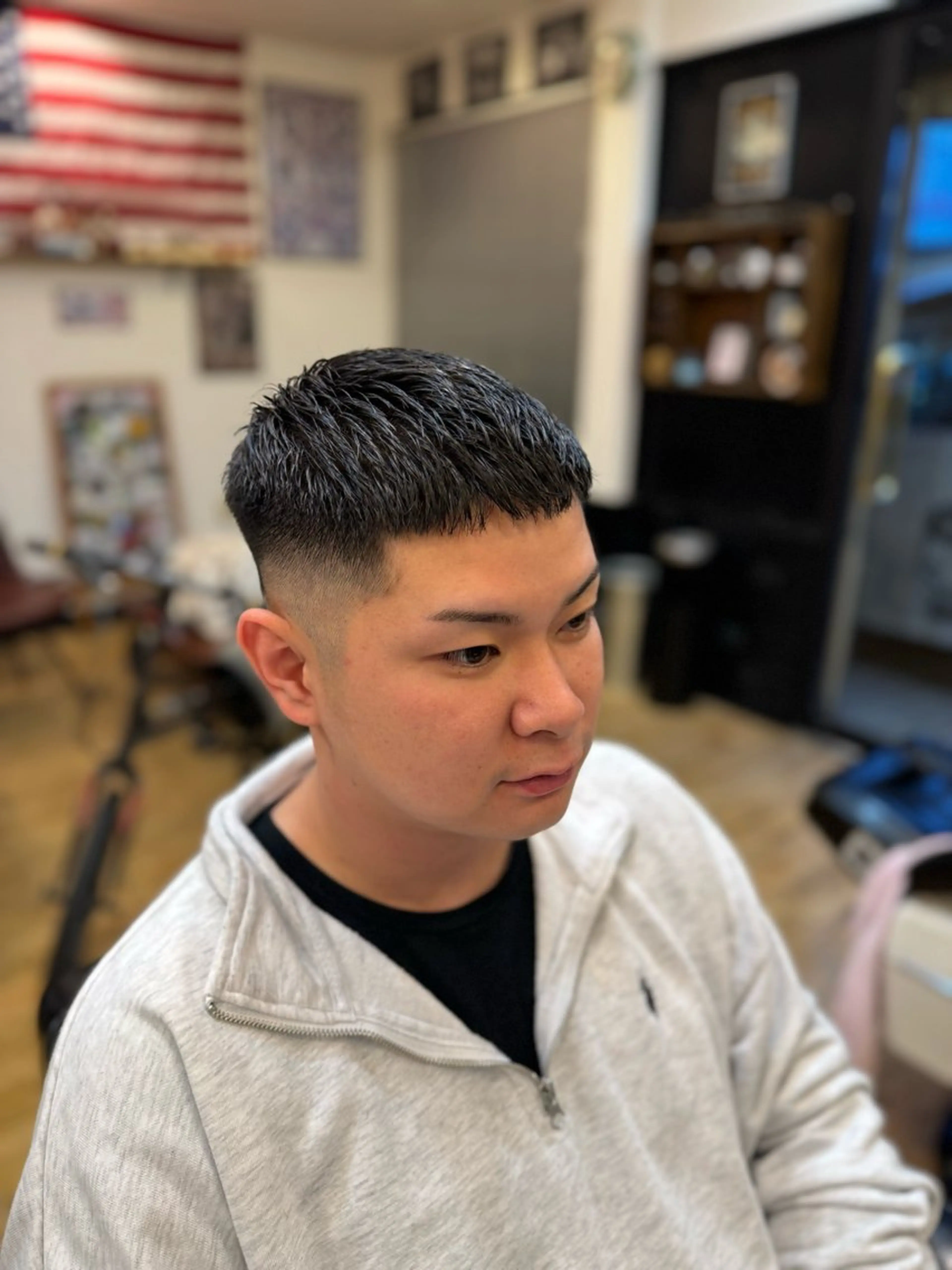 ショート メンズ フェードカット カット コアフィールドゥ所属・坂口 大智のヘアスタイル