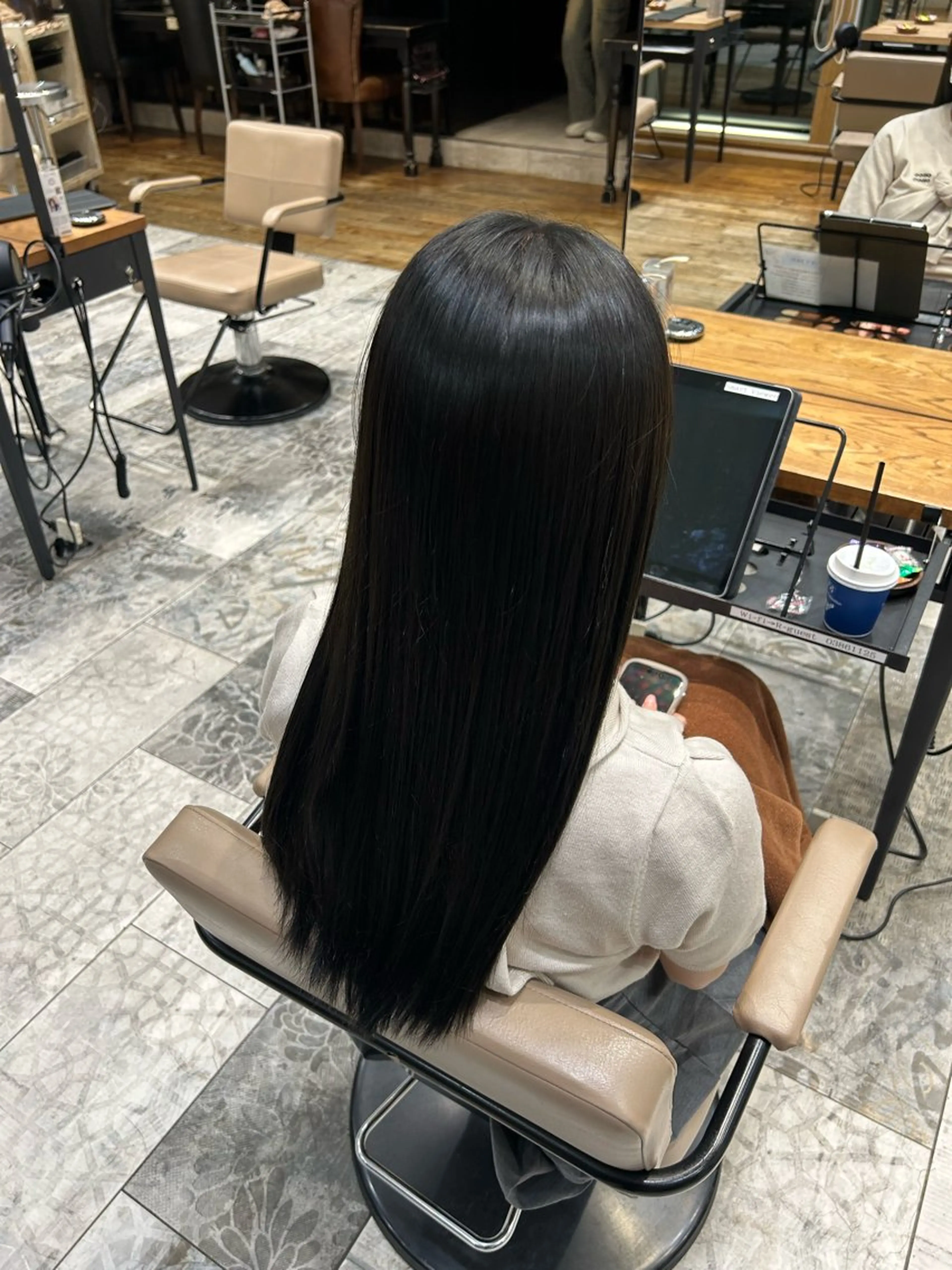 カラー オリーブカラー ヘアカラー トリートメント カラーモデル様募集中 🌷祝迫愛艶のヘアスタイル