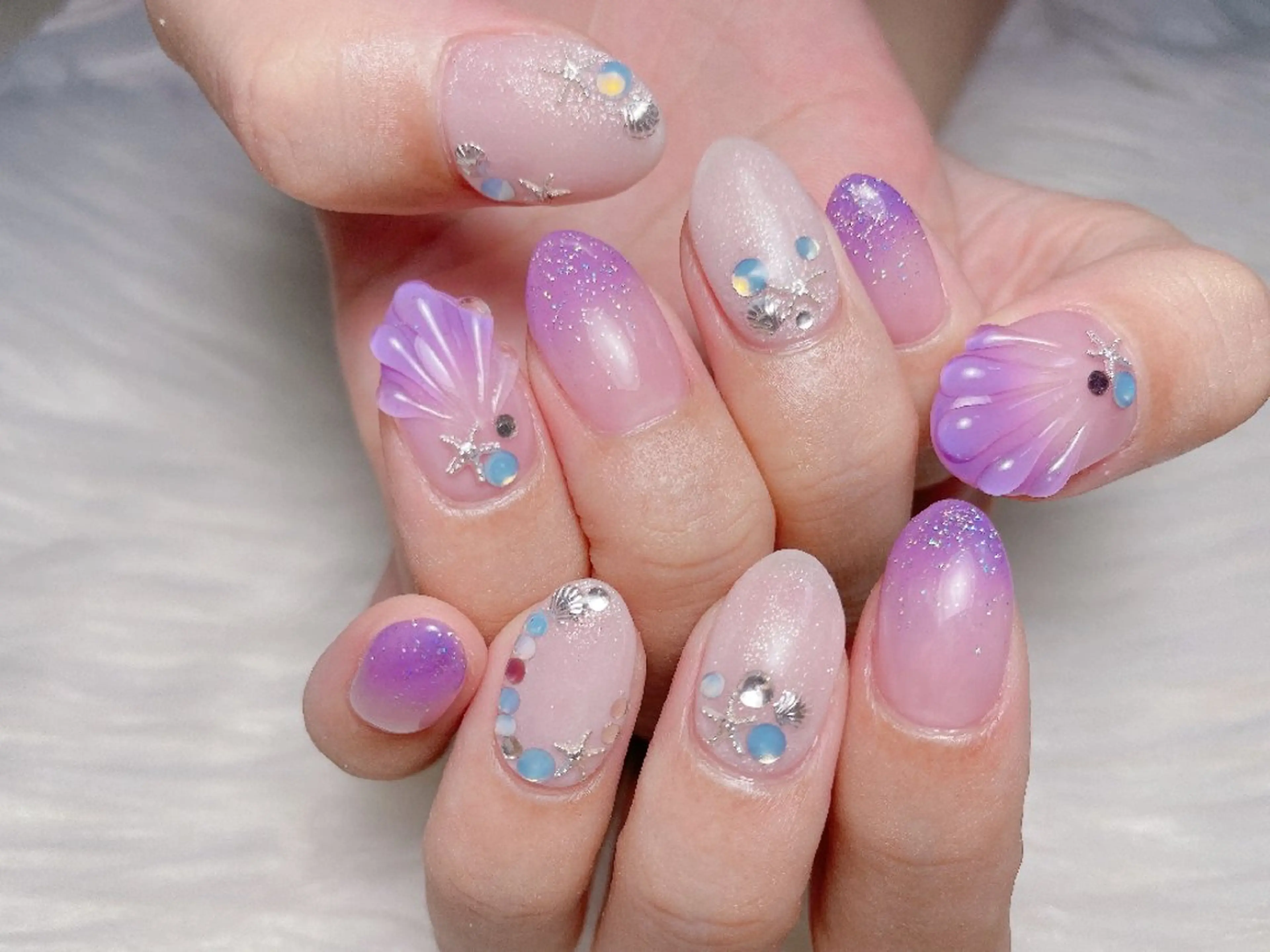 ネイル 🎀Yumi✨ 長さ出し専門のネイルデザイン