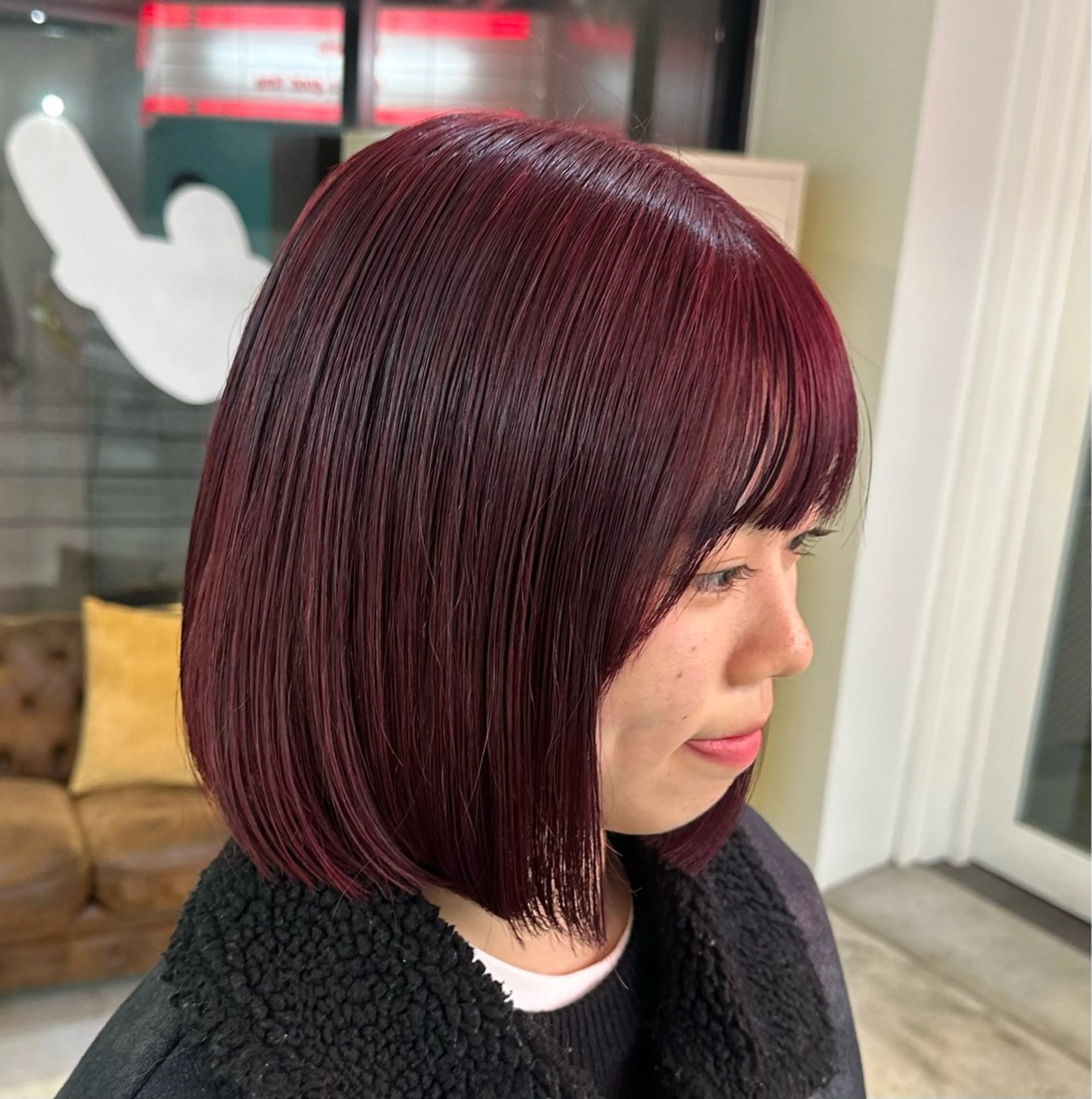 カラー ヘアカラー 艶 ハイトーン✨ユキノのヘアスタイル