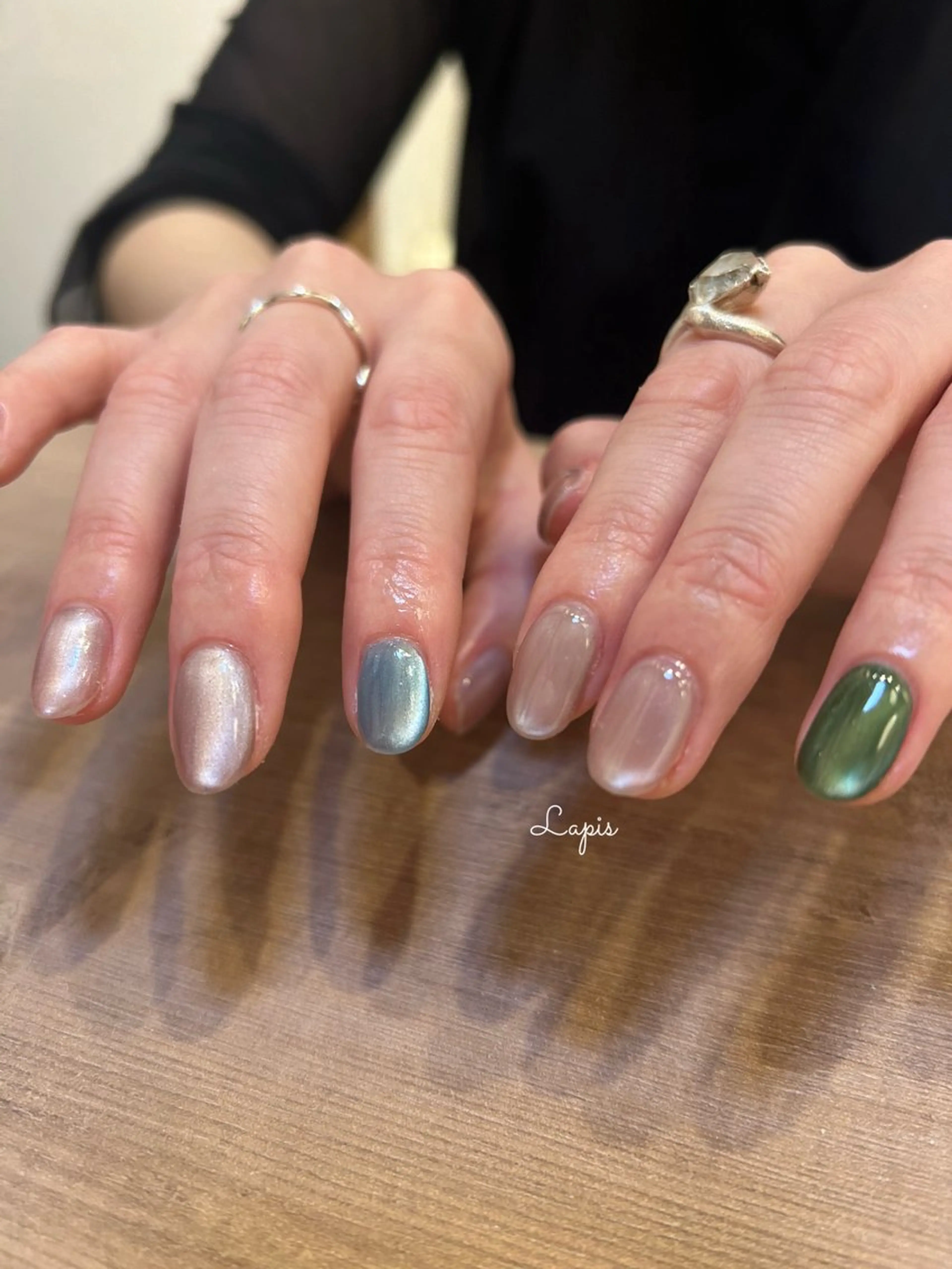 ネイル ハンドネイル Lapis *のネイルデザイン