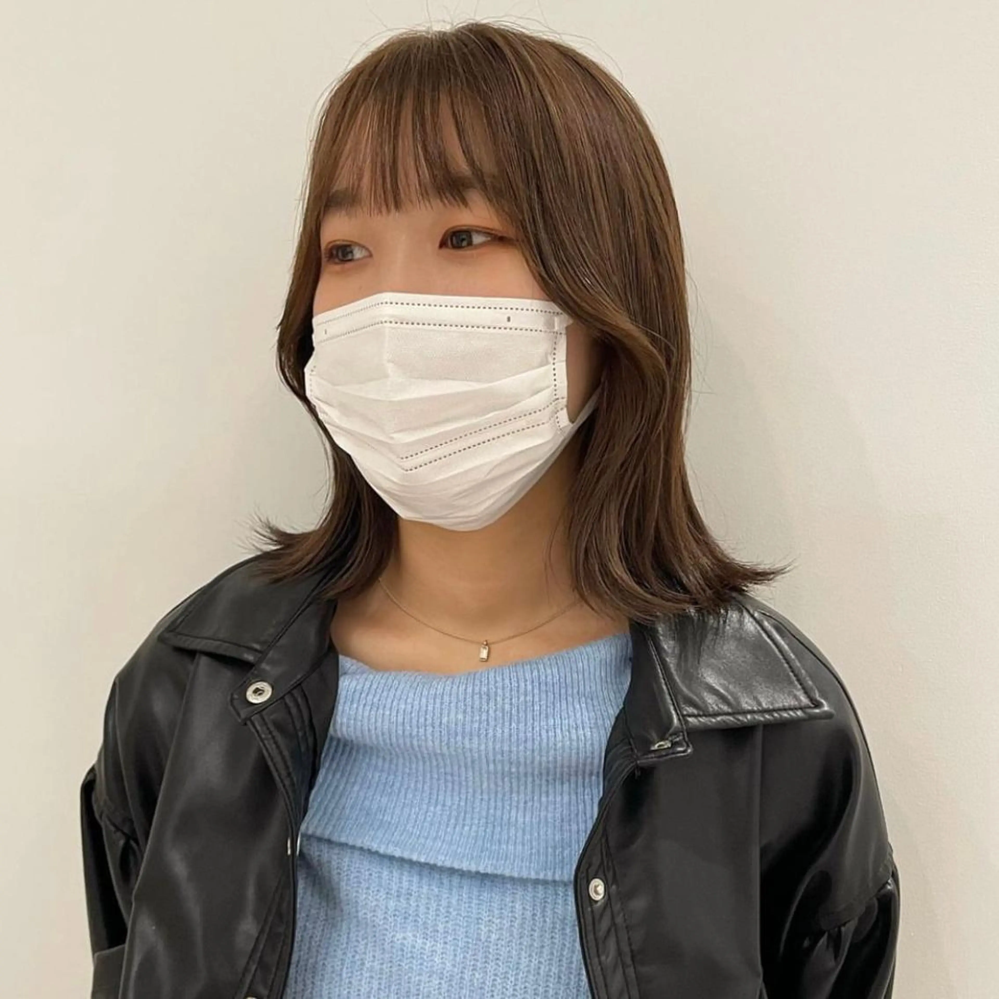 ミディアム カラー ベージュカラー ブリーチ 透明感カラー ブリーチなしカラー GO TODAY 新宿Aura店所属・ベージュ🤎透明感 カラー🤎anriのヘアスタイル