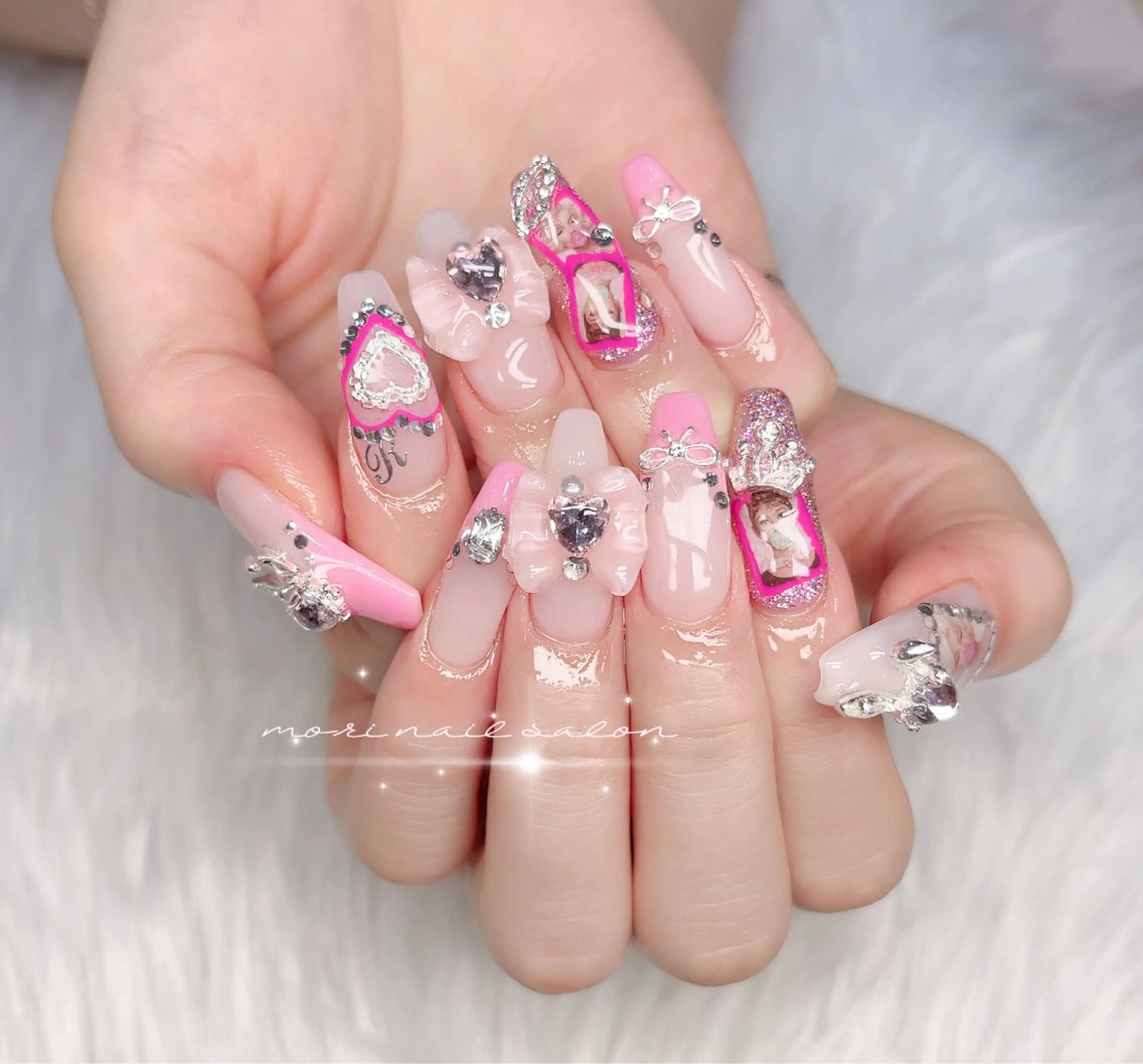 ネイル ハンドネイル 森 ネイルサロンのネイルデザイン