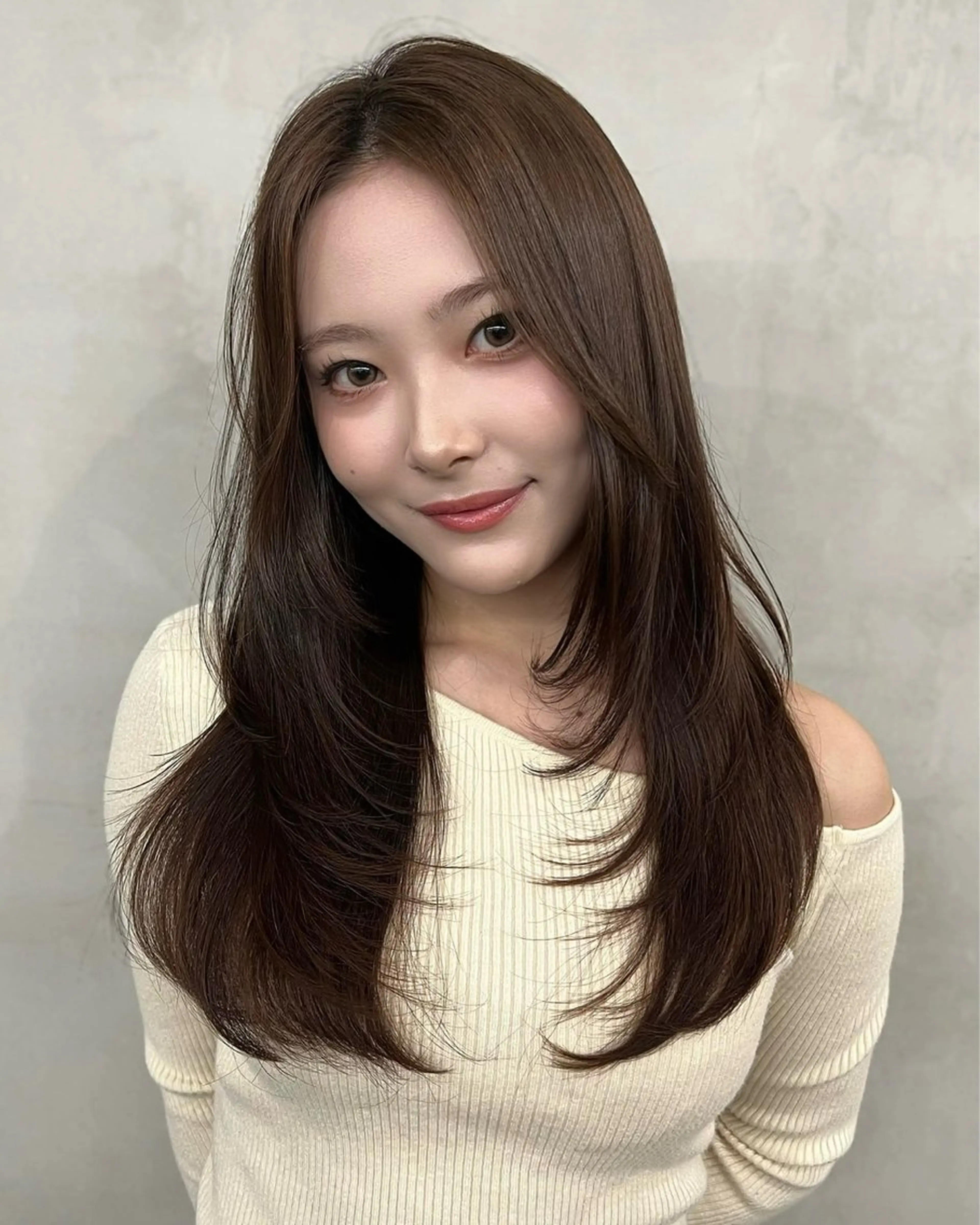 ロング カラー カット ヘアカラー 〝西葛西、葛西一番の 美髪に〟清水 真之介のヘアスタイル