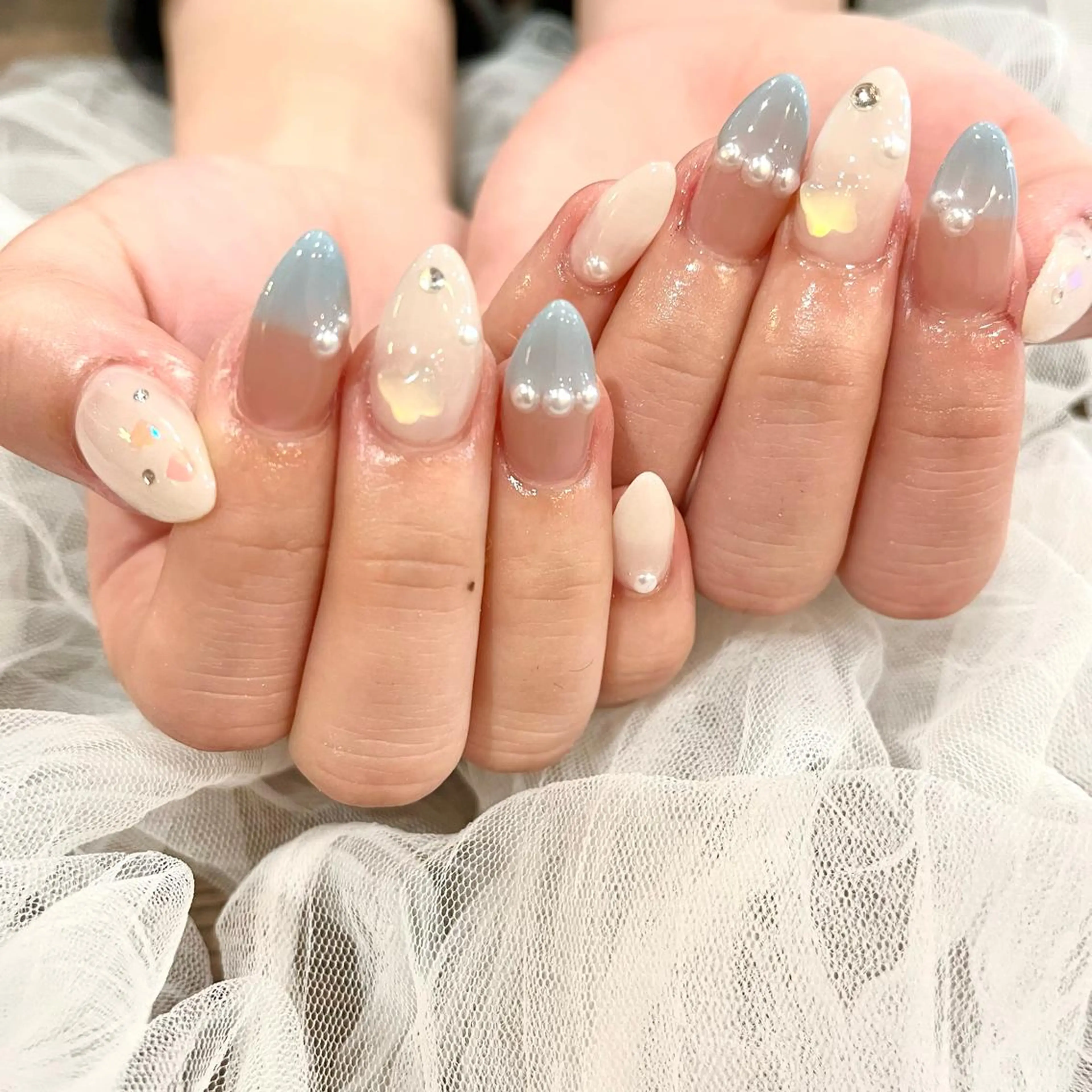 ネイル ハンドネイル Cleo伏見店🌿 Momokaのネイルデザイン