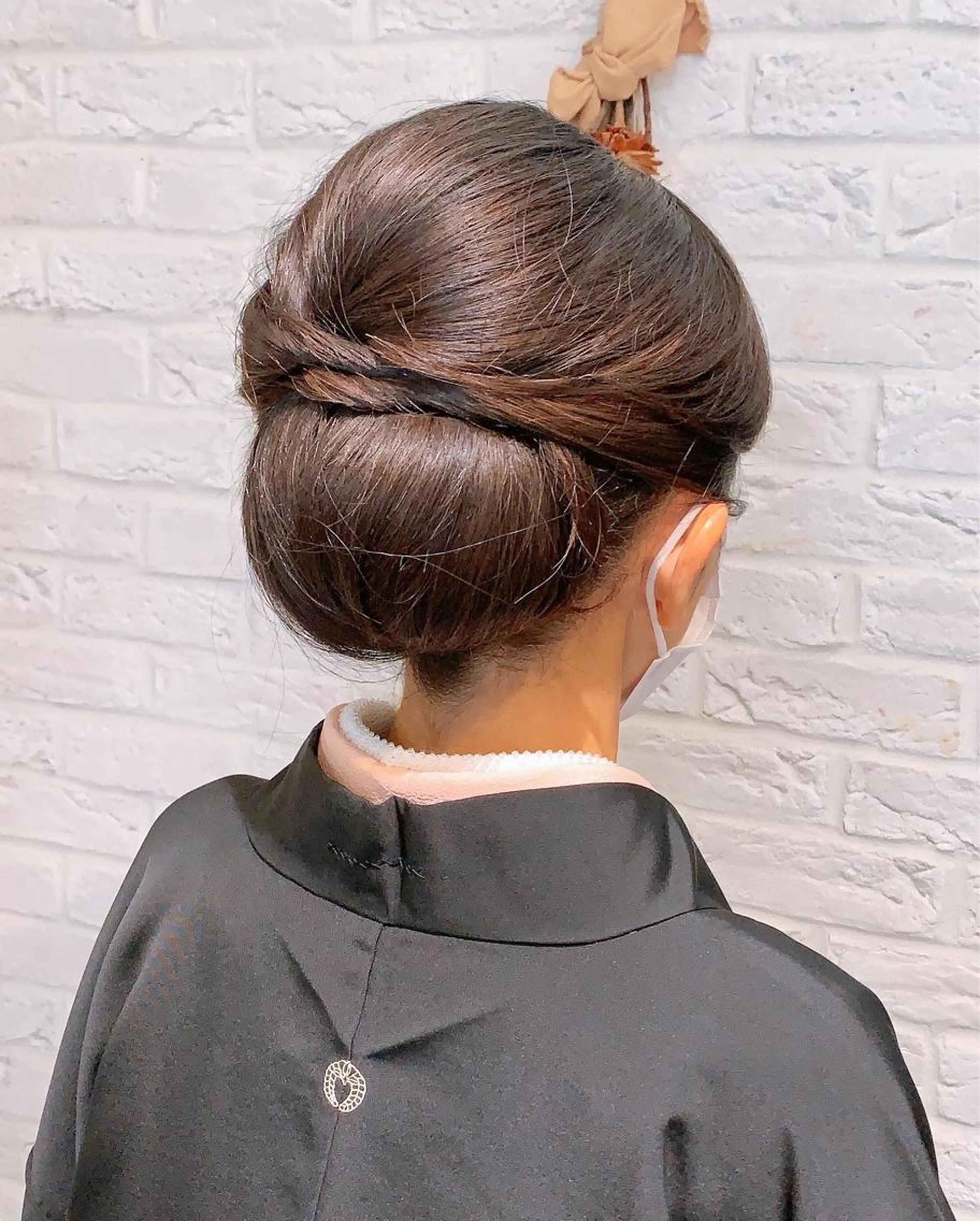お着物用ヘアセット👘袴、お着物着付けない場合のフルアップスタイルにおすすめメニューです　🌿早朝料金別途かかります🌿の写真
