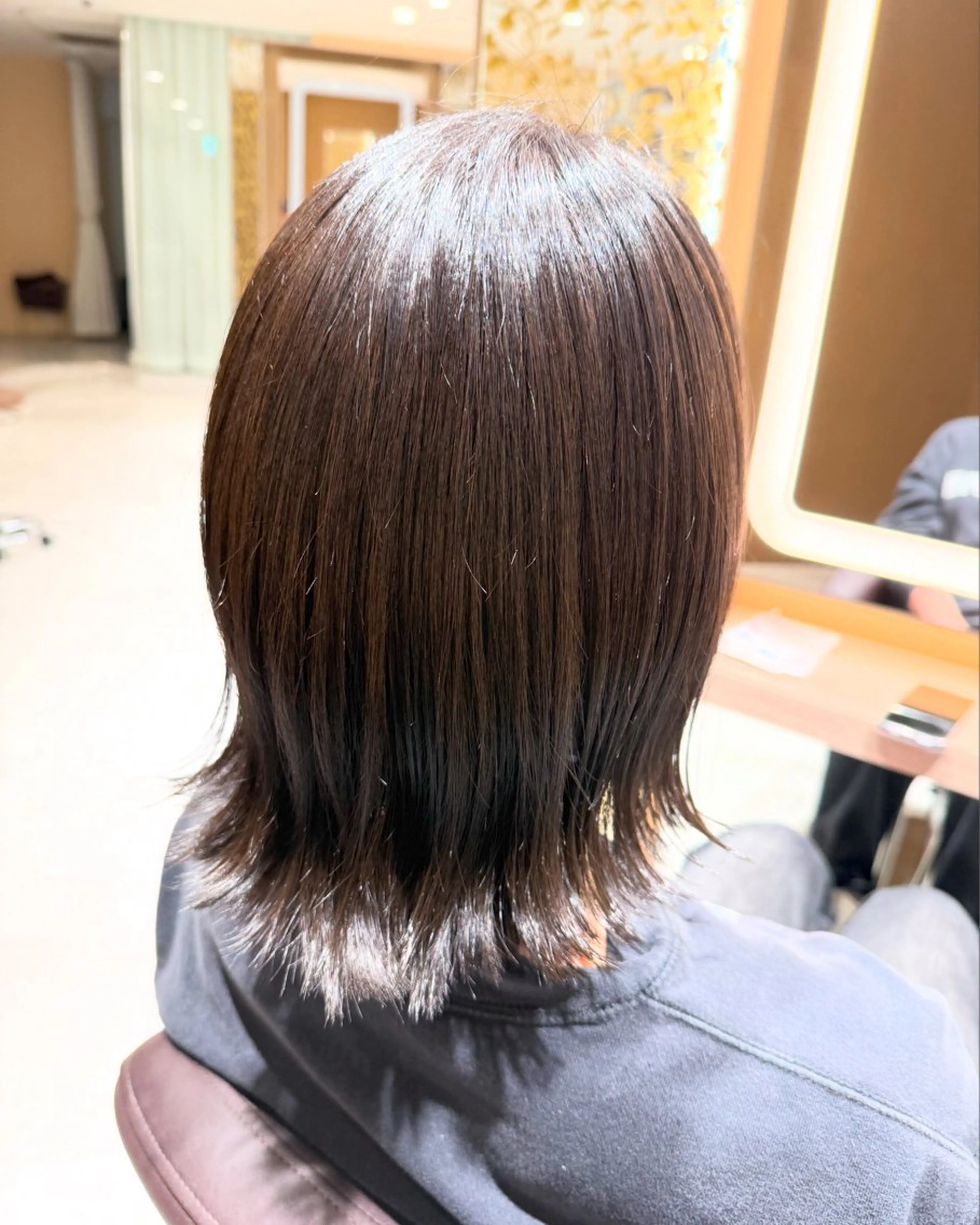 カラー ブルーカラー 透明感カラー air-IKEBUKURO所属・近藤 春香のヘアスタイル