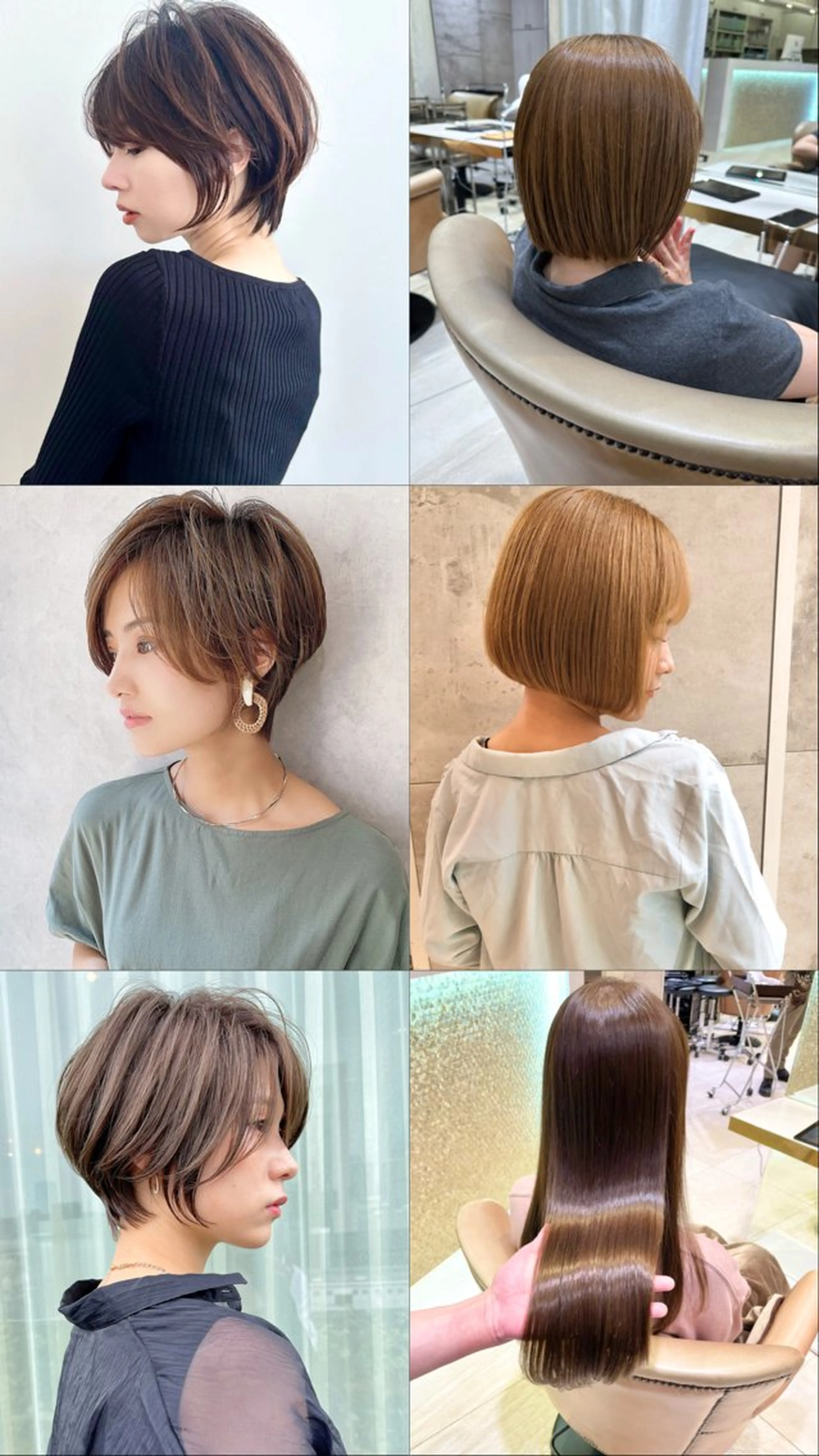 ショート ショートヘア 山見 陽のヘアスタイル