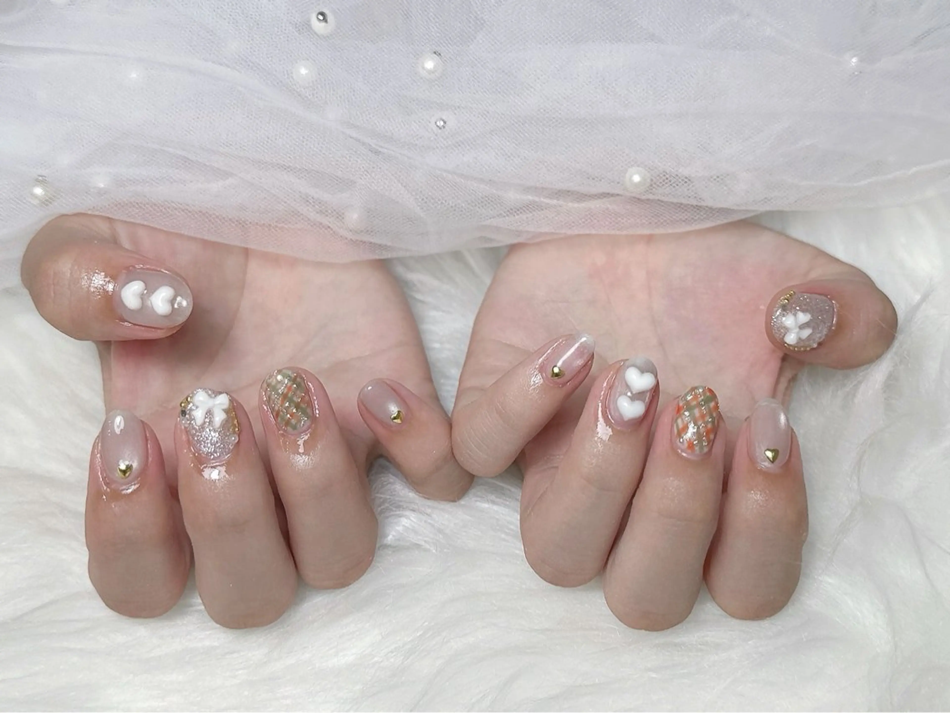 ネイル 【Eclat ｴｸﾗ】nail＆beauty所属・Eclat〔ｴｸﾗ〕 MOEKA𝜗𝜚*のネイルデザイン
