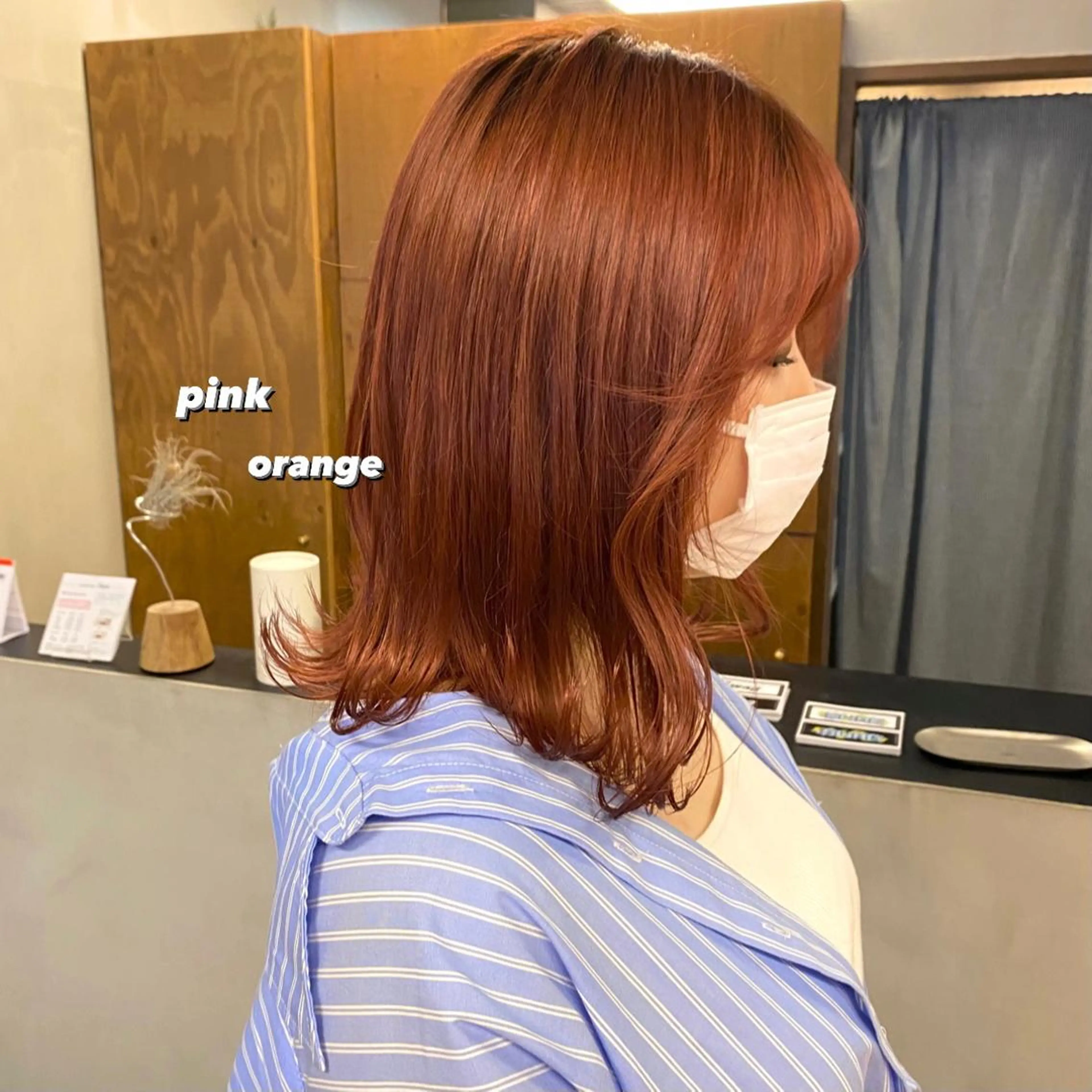 ミディアム カラー パーマ ヘアアレンジ メンズ キッズ ネイル マツエク・マツパ メンズブリーチ ブリーチ EMANON梅田店所属・前川 朋香のヘアスタイル