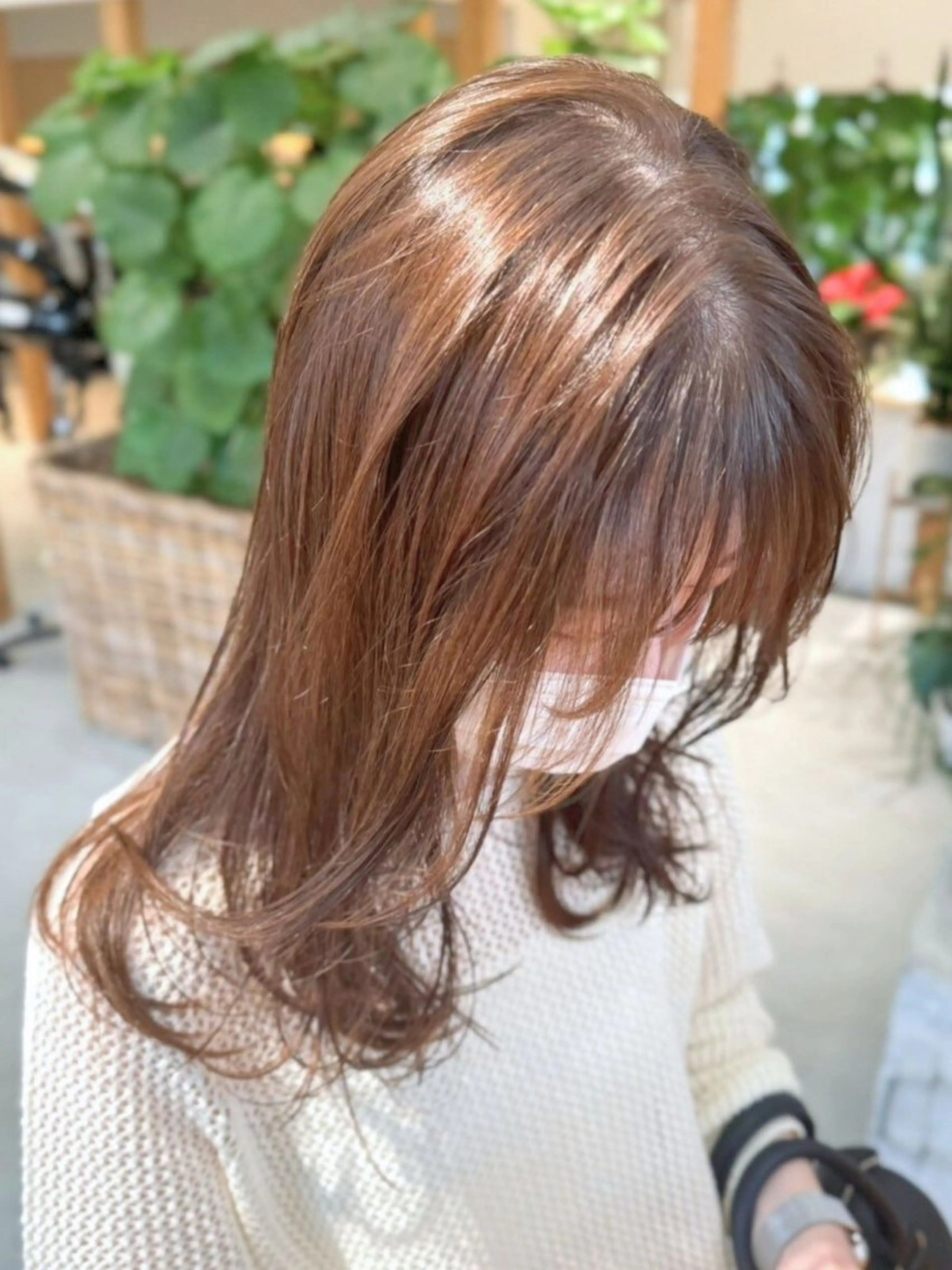 ミディアム ippo アカデミーのヘアスタイル