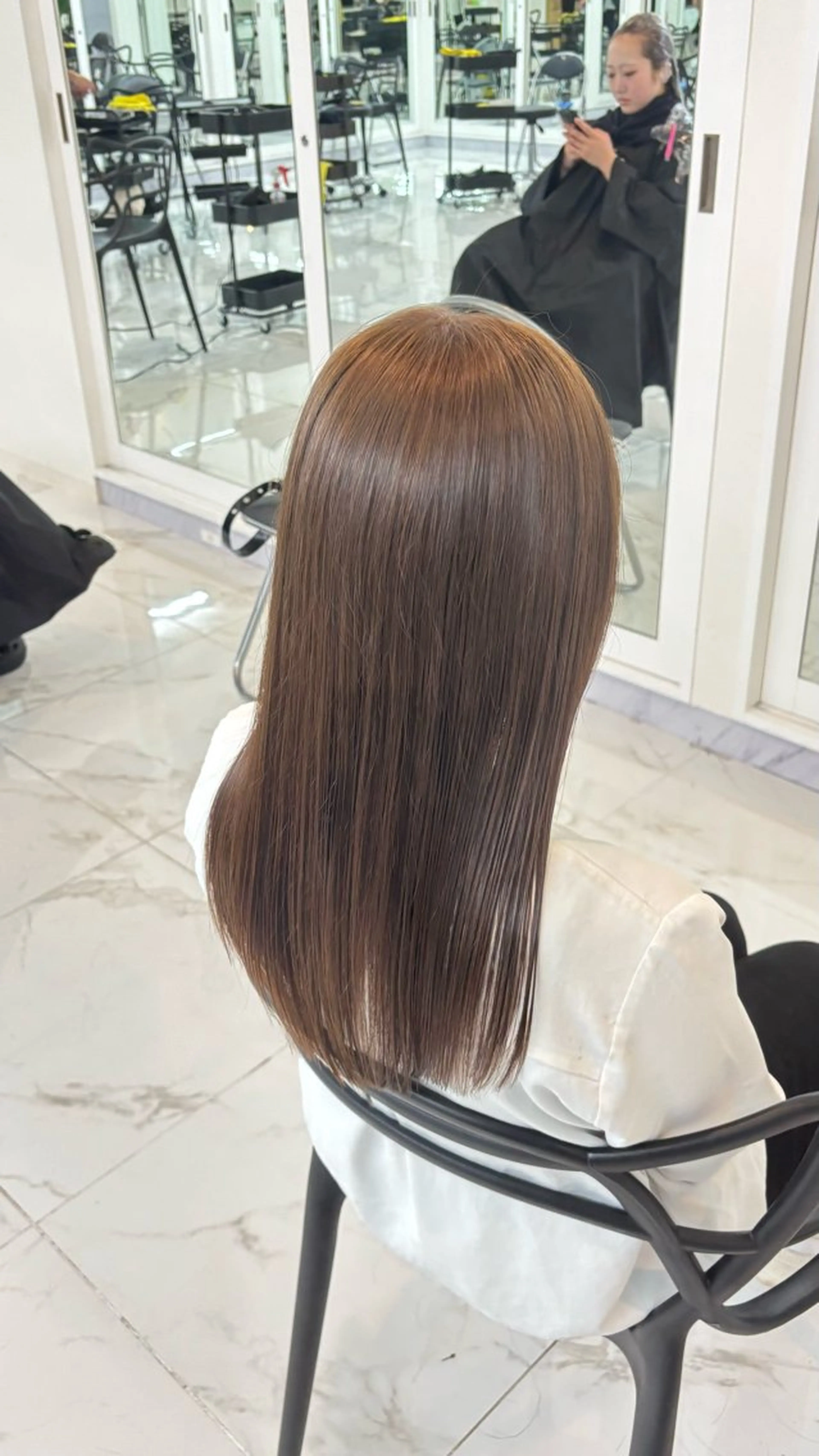 ロング カラー カット ヘアカラー Ayumu🦊 /京都/西院のヘアスタイル