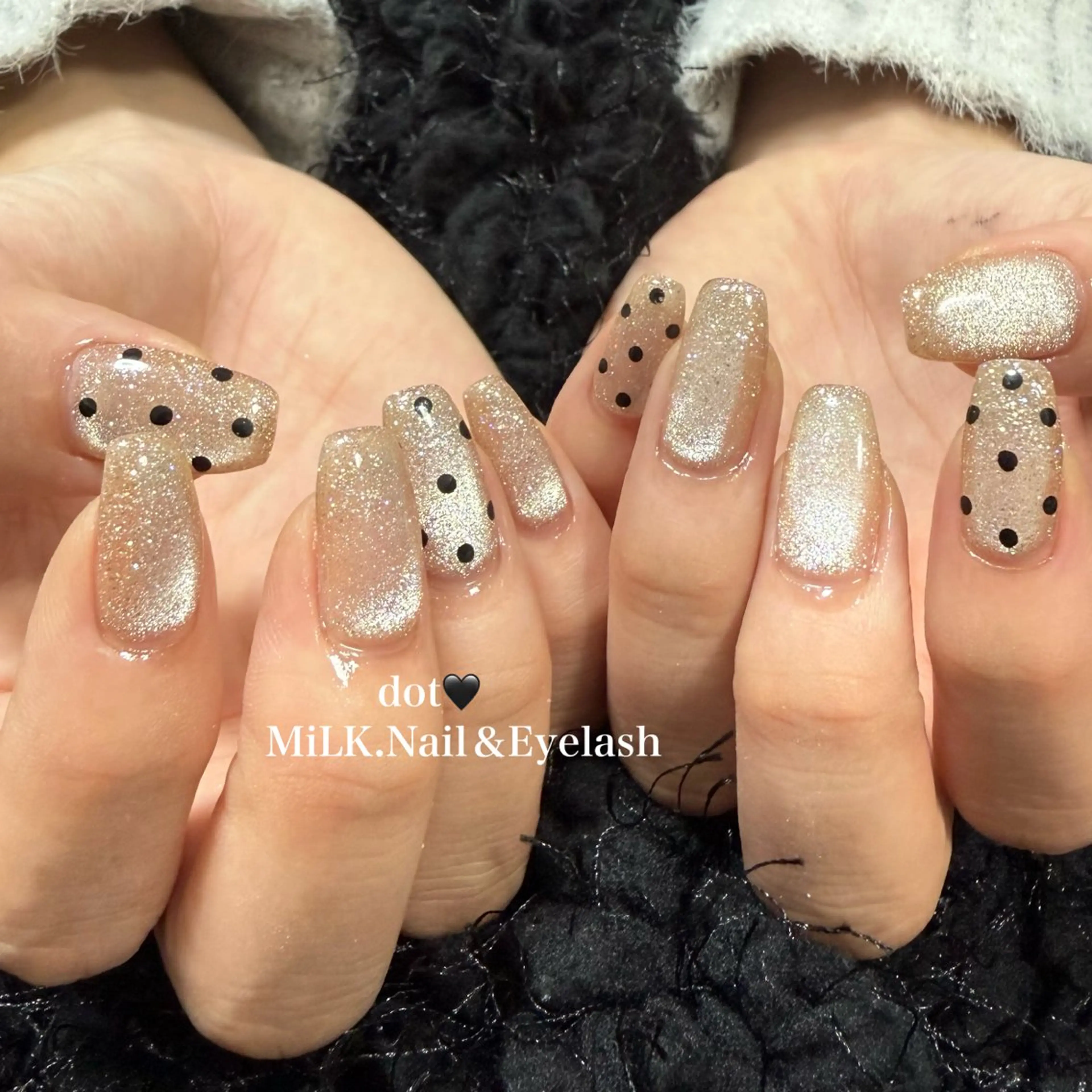 ネイル ハンドネイル MiLK. Nail&Eyelash所属・MiLK. wakaのマツエク・マツパデザイン