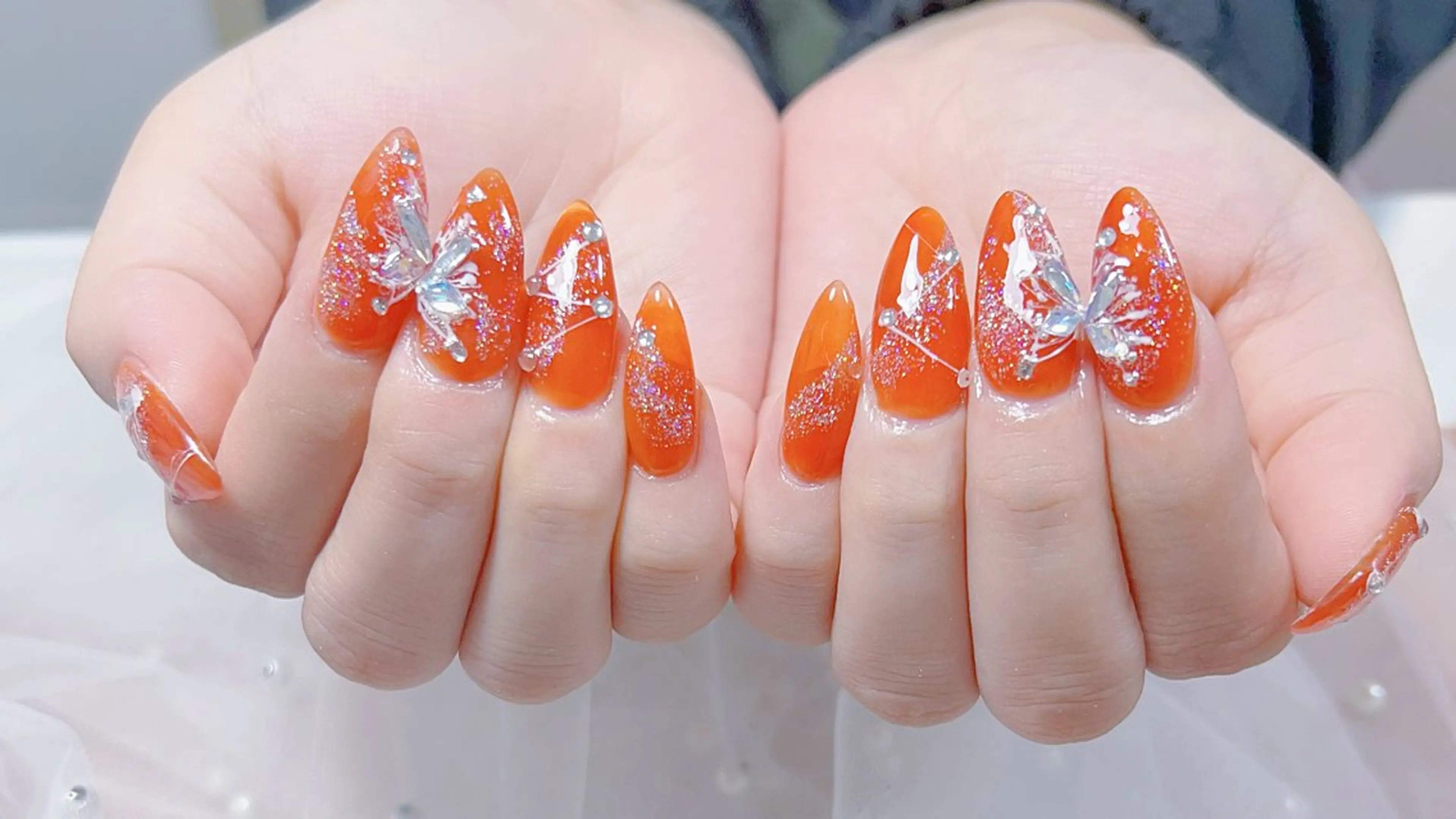 ネイル アートネイル チークネイル フラッシュネイル フットネイル フレンチネイル Floria KANAのネイルデザイン