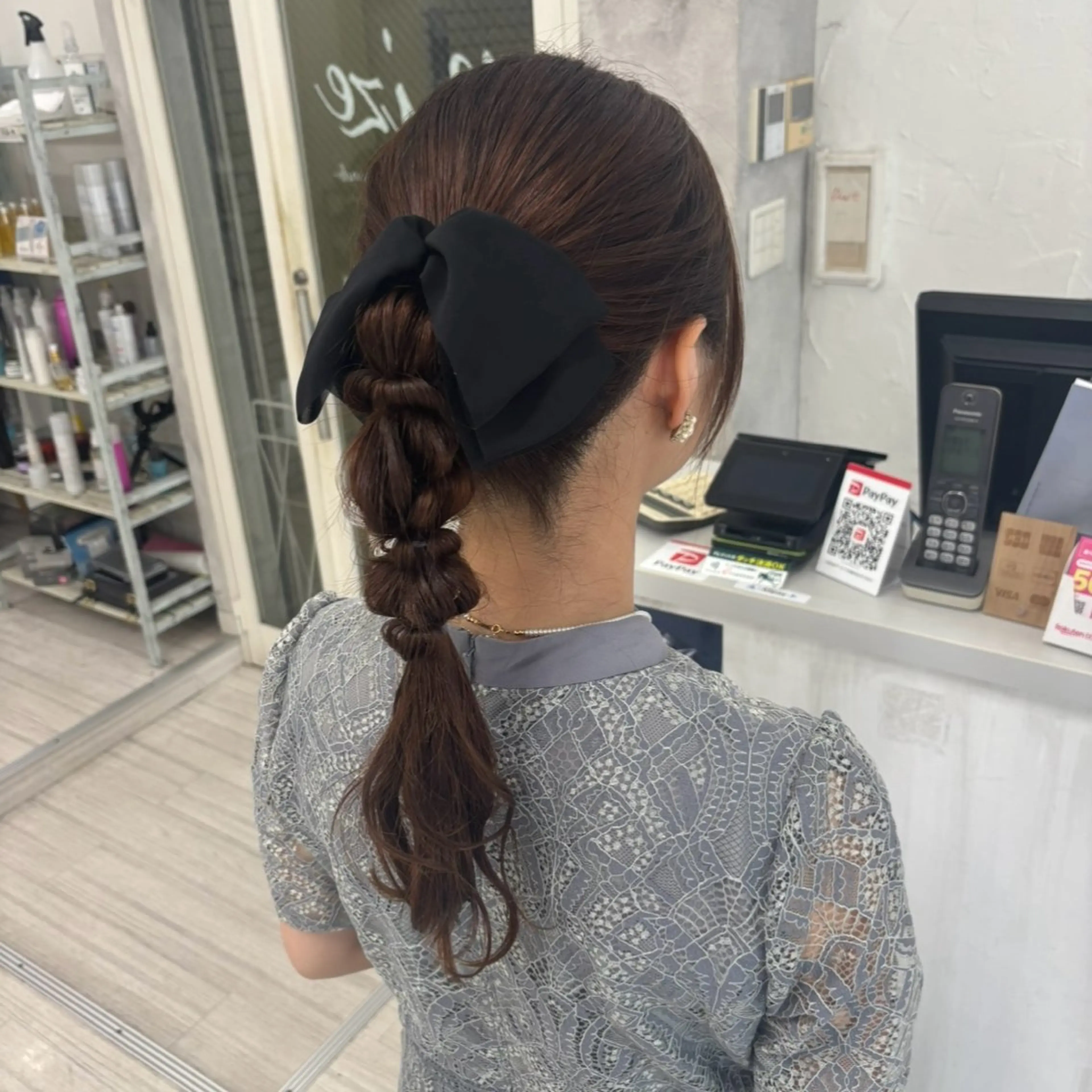 ヘアアレンジの写真