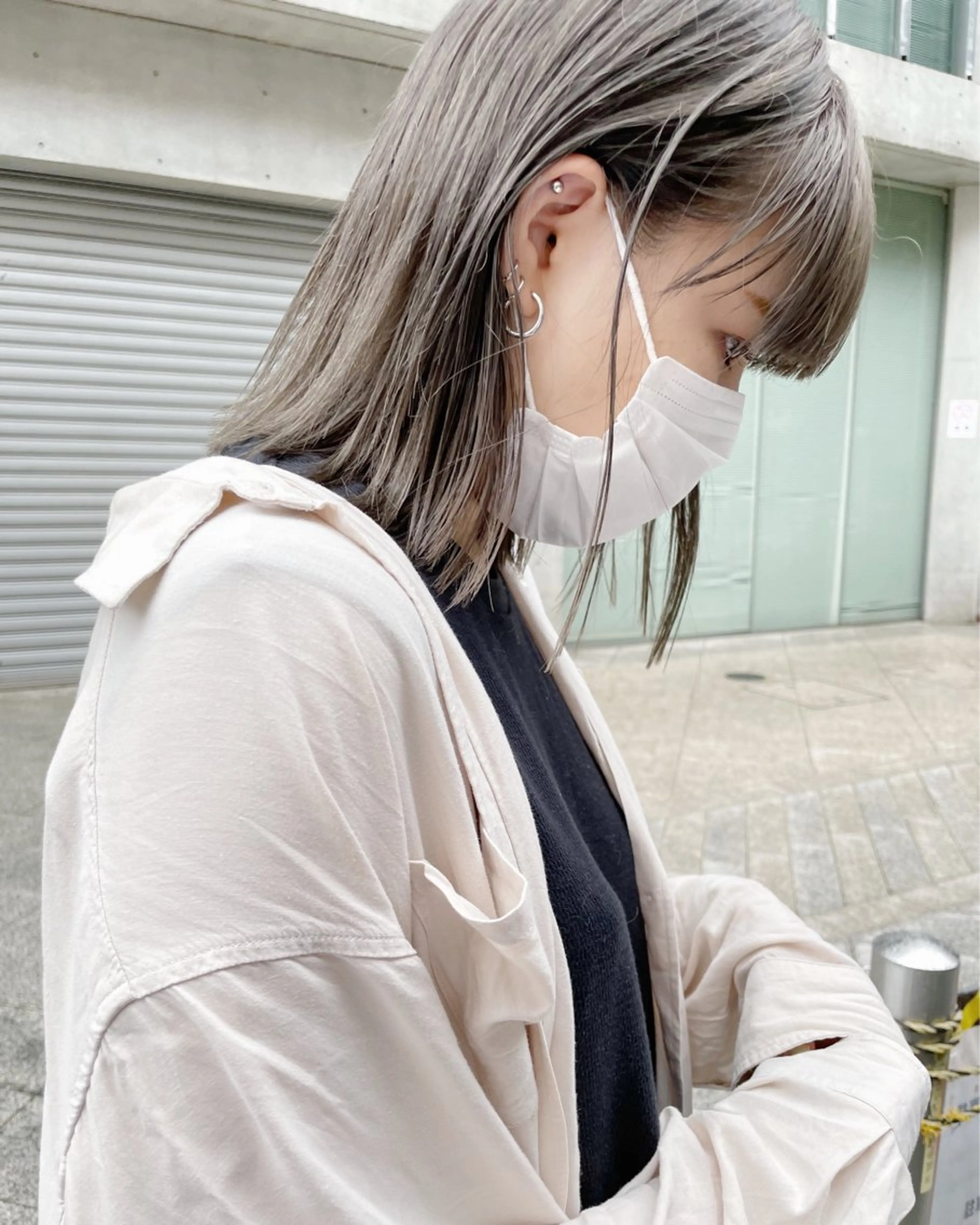 ミディアム カラー ダブルカラー🦖 /髪質改善⚡️しおりのヘアスタイル