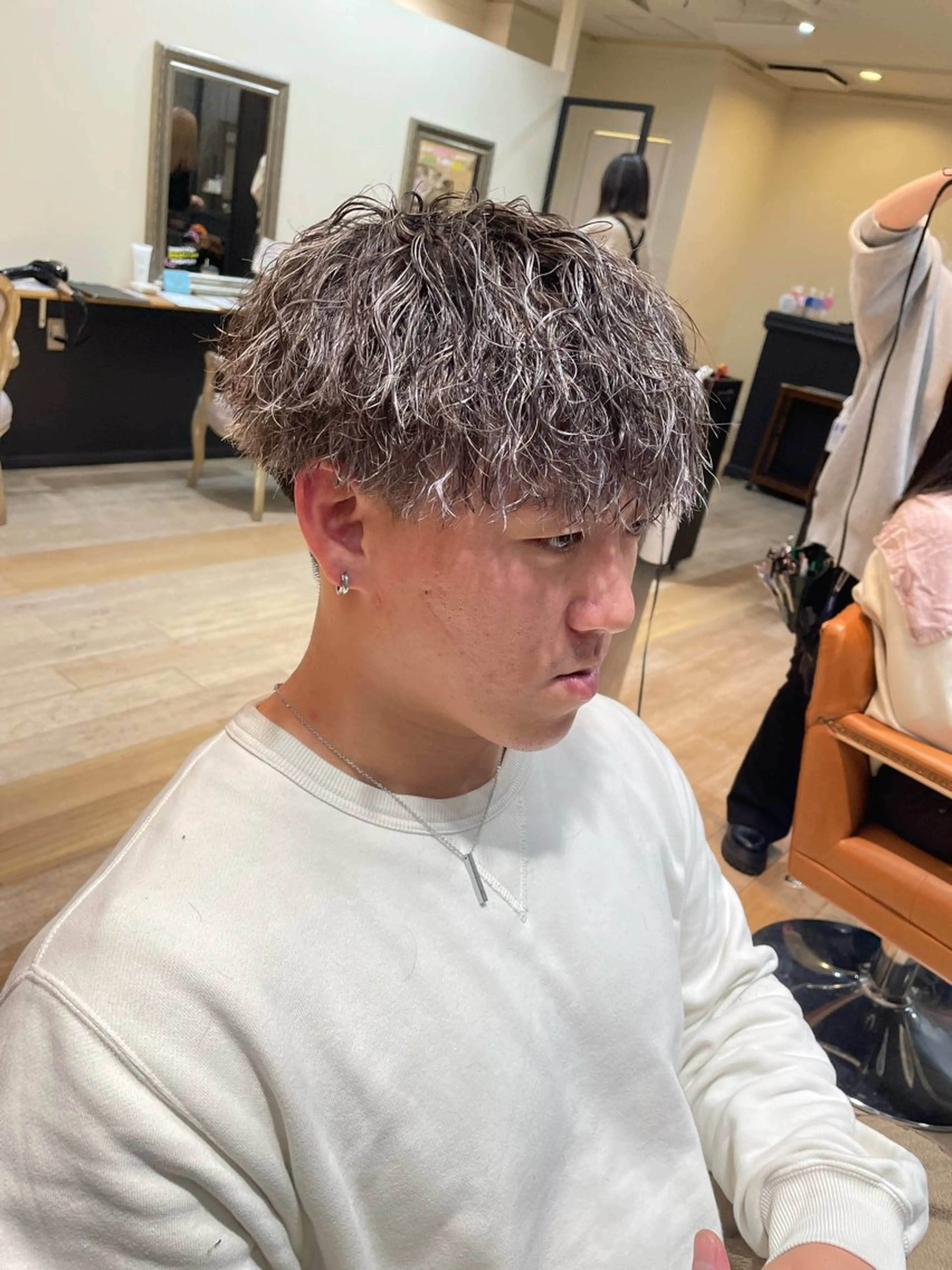 メンズ 亀川蓮 Agu hairのヘアスタイル