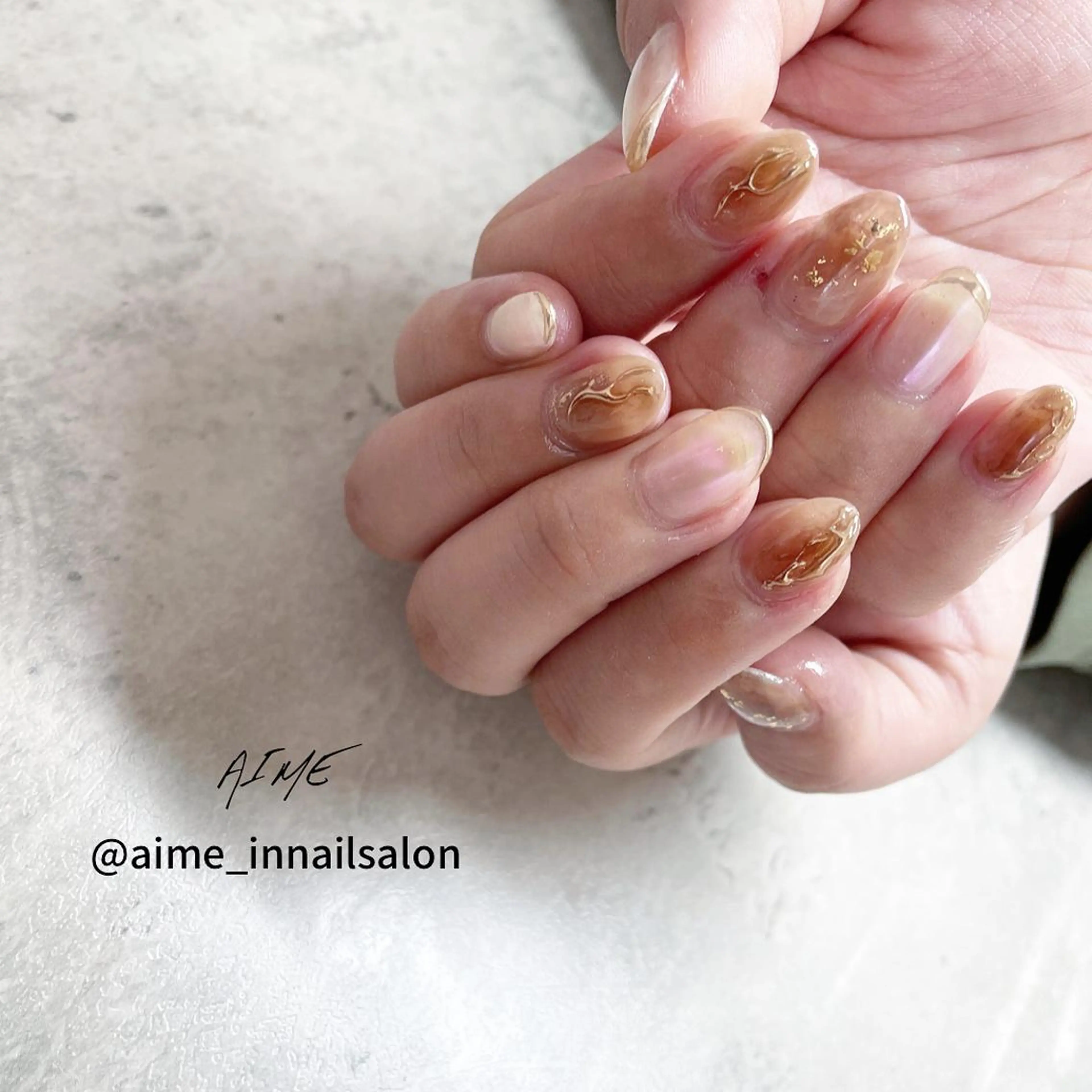 ネイル ハンドネイル AIME （momo）のネイルデザイン