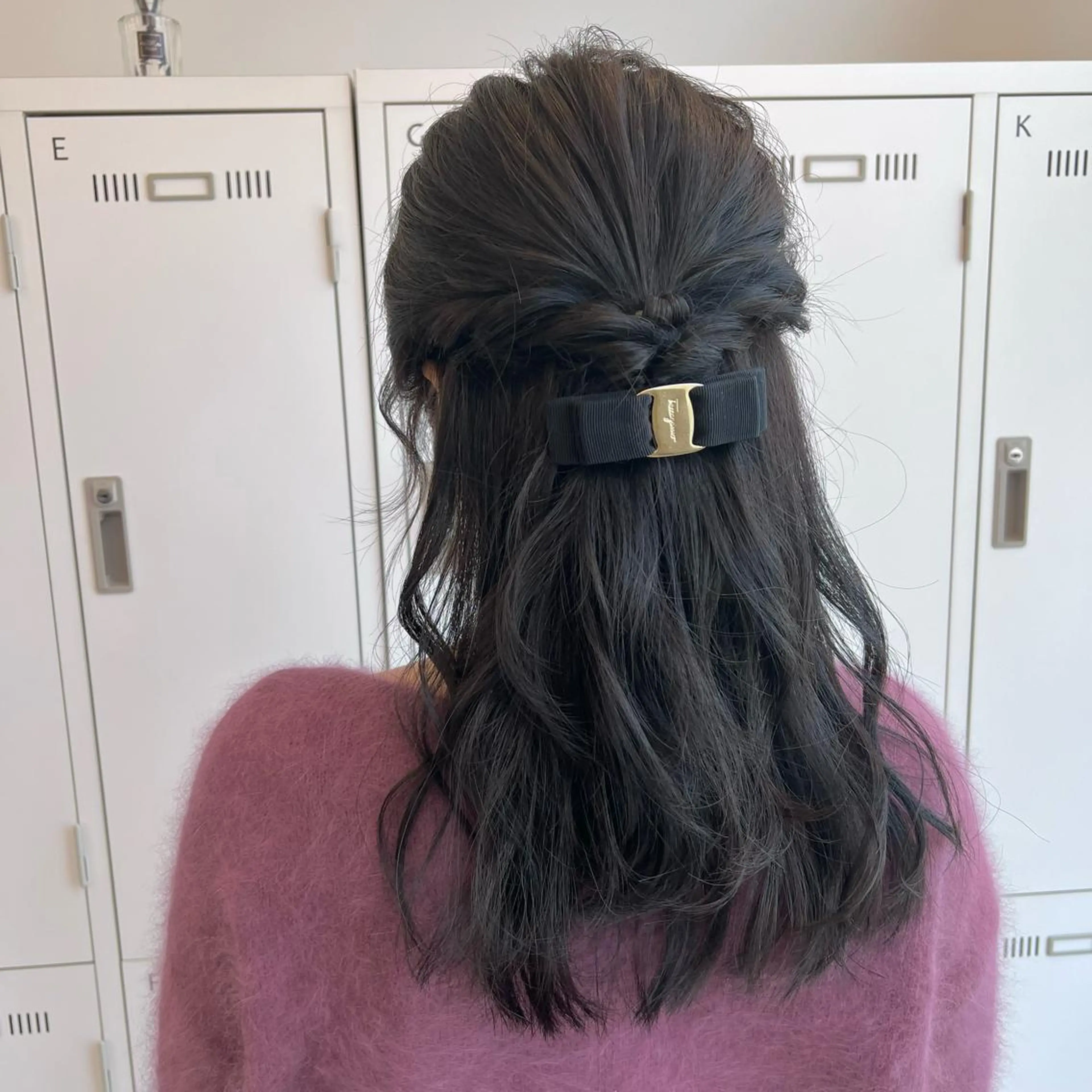 ロング カラー ヘアアレンジ カット ヘアカラー トリートメント YUNA ユウナのヘアスタイル