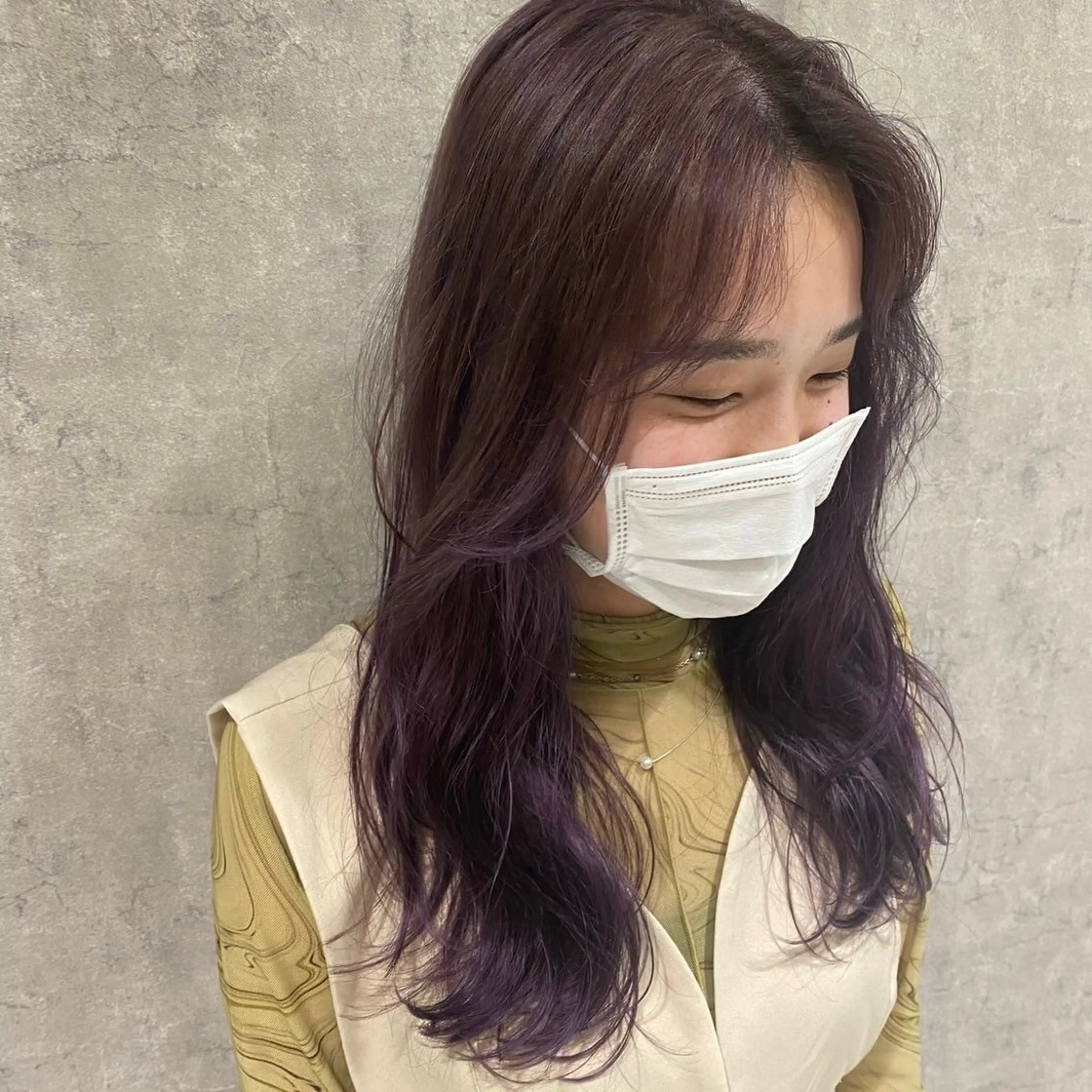 ロング カラー カラー/韓国レイヤー /ブリーチ/hinaのヘアスタイル