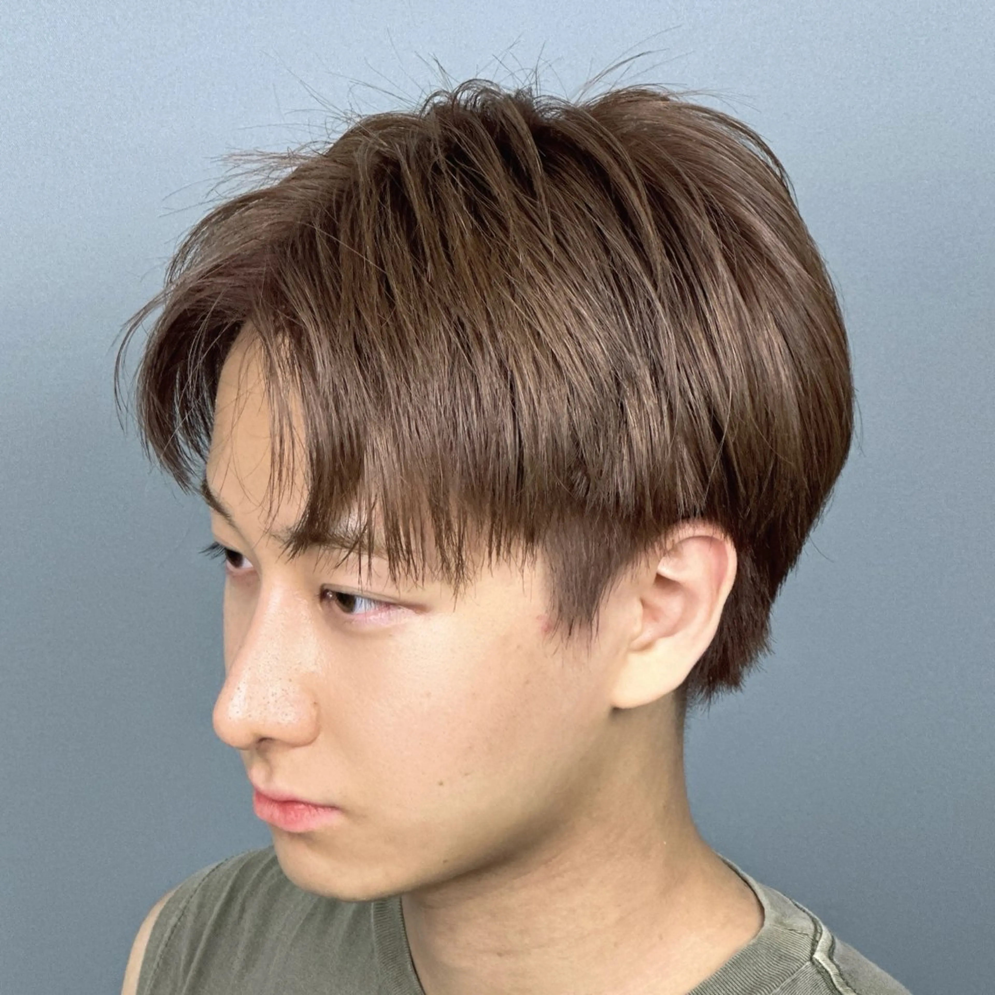 ショート カラー ヘアカラー トリートメント 韓国ヘアADOR HARUKIのヘアスタイル