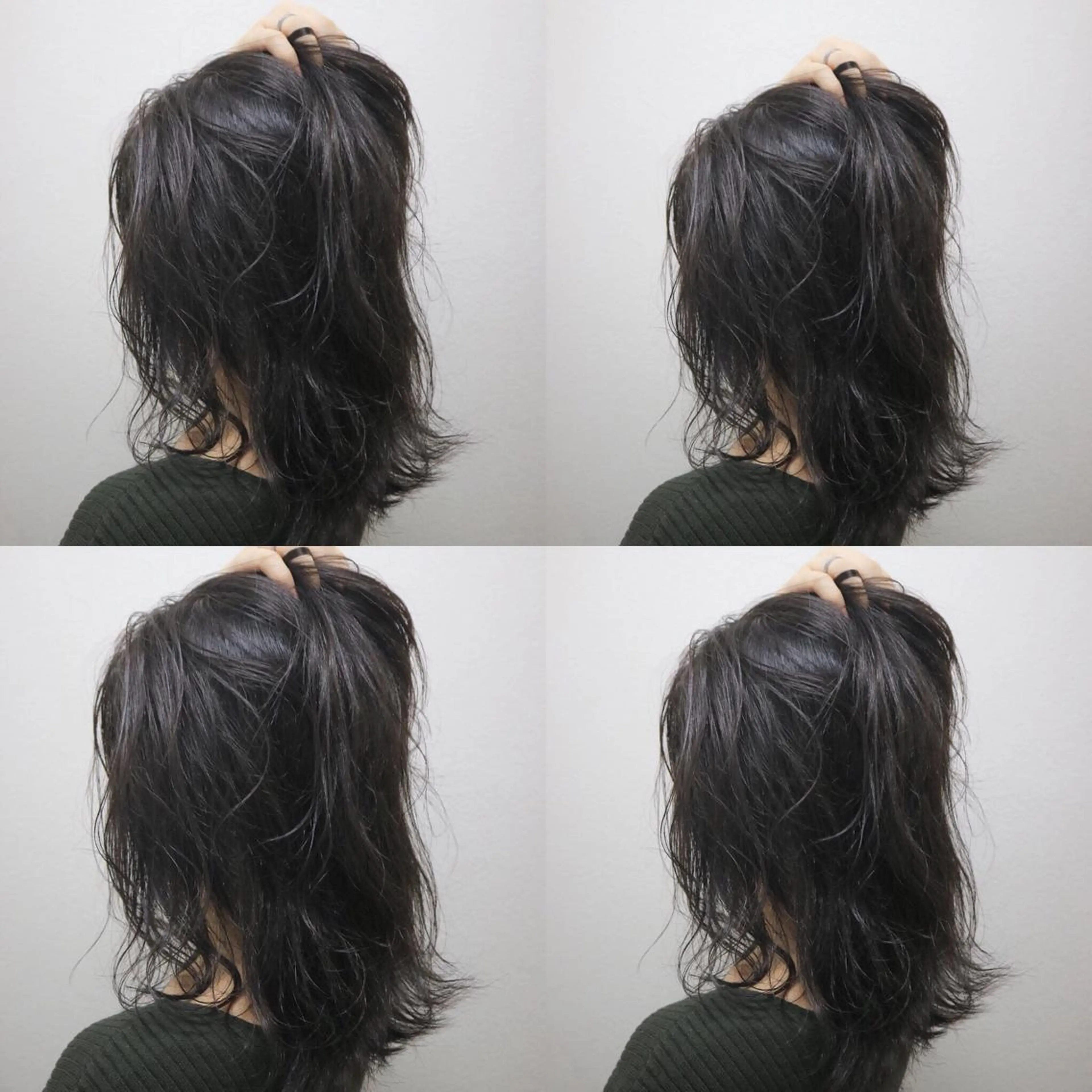 ミディアム カラー アディクシーカラー 透明感カラー JIL BLAN 京都のヘアスタイル
