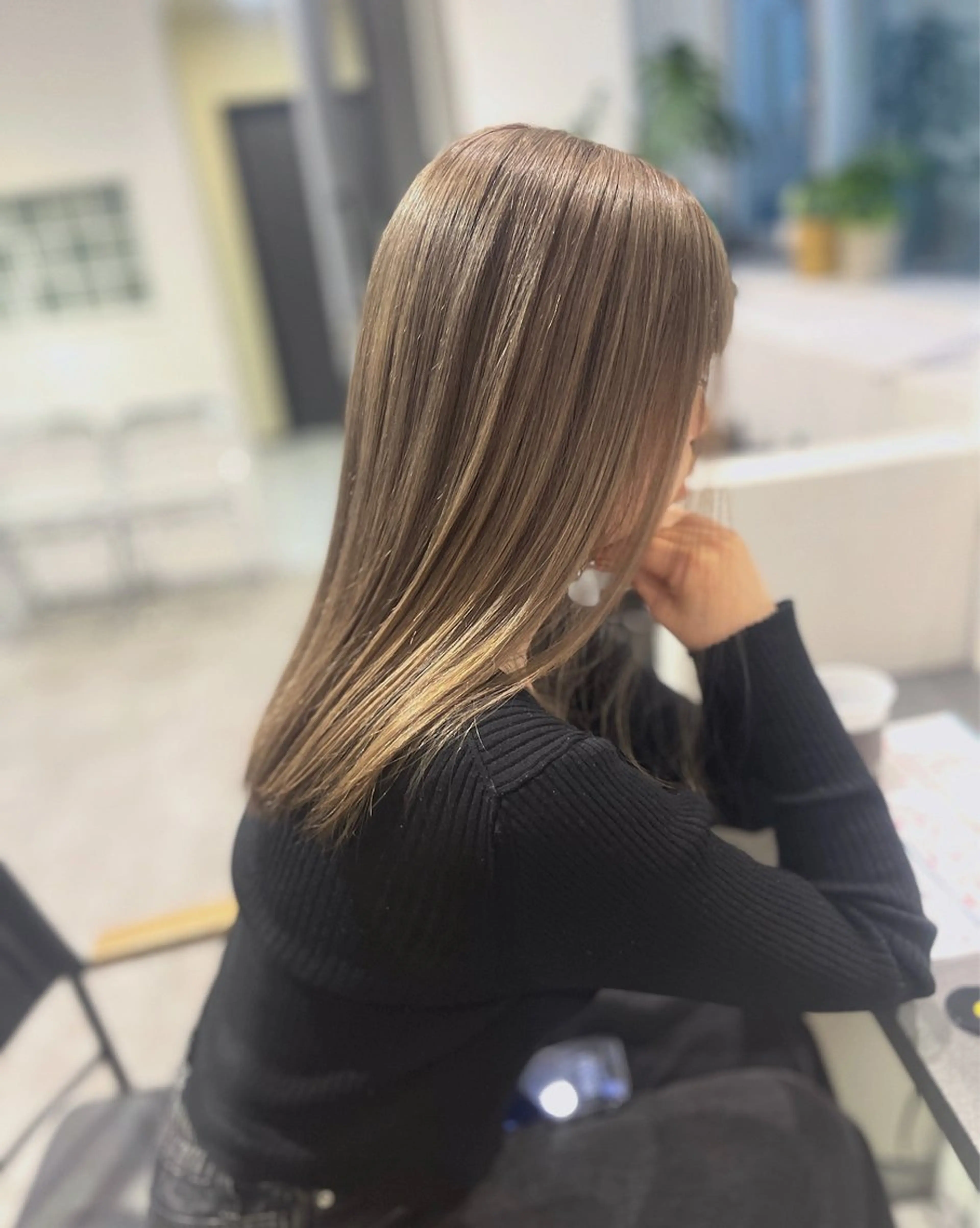 セミロング ヘアカラー Kala heir おとはのヘアスタイル