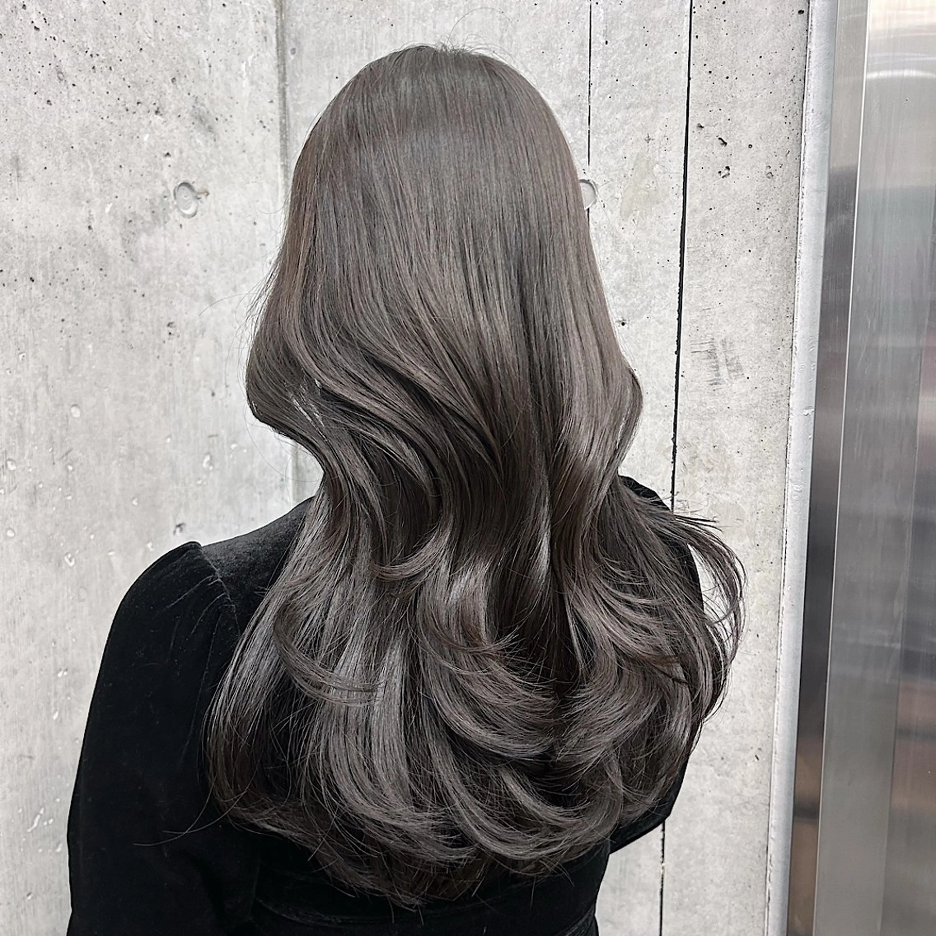 ロング カラー ヘアアレンジ ヘアカラー 垢抜け透明感カラー 指名No.1shunのヘアスタイル