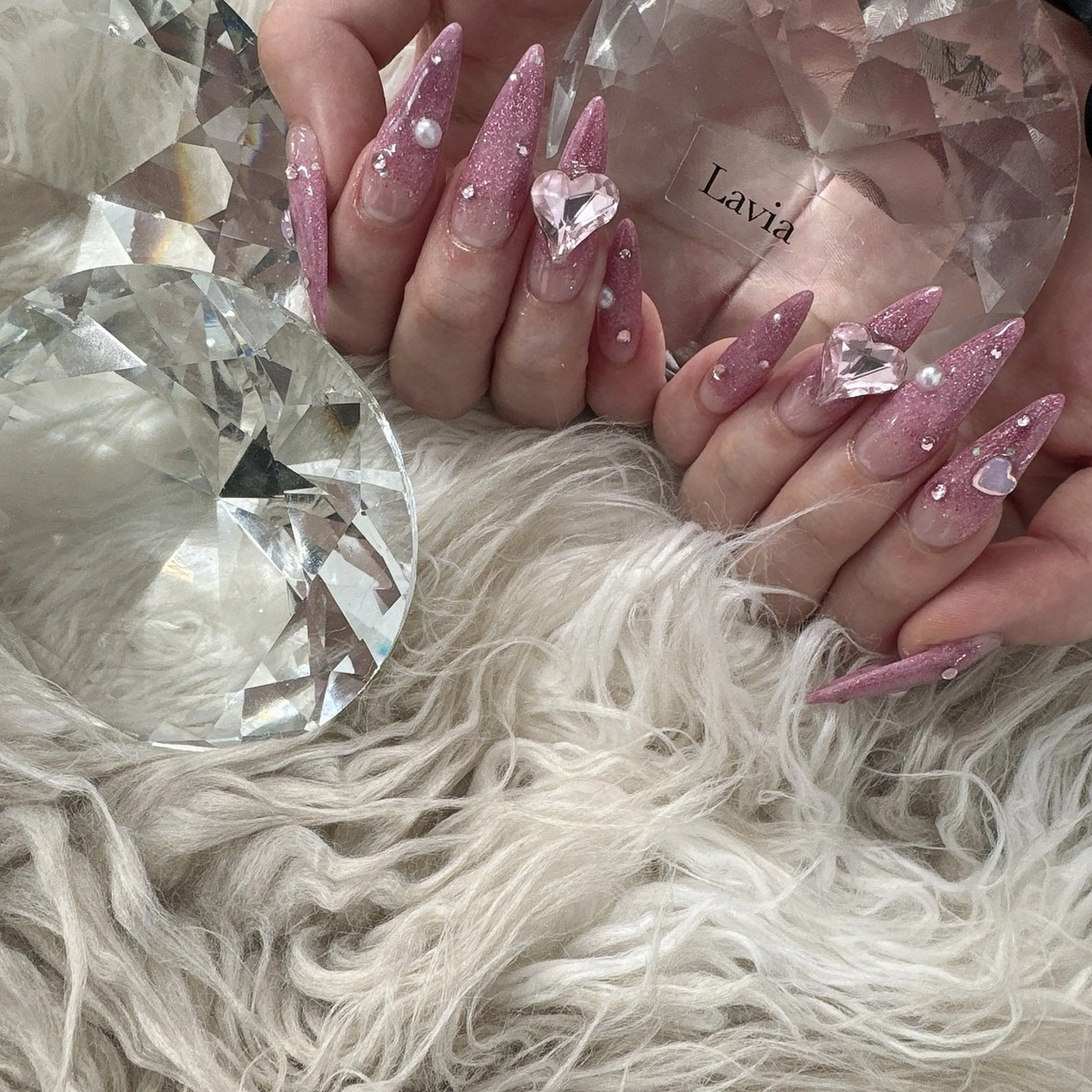 ネイル ハンドネイル Lavia nail＆eyelash所属・lavia🖤 ayumiのネイルデザイン