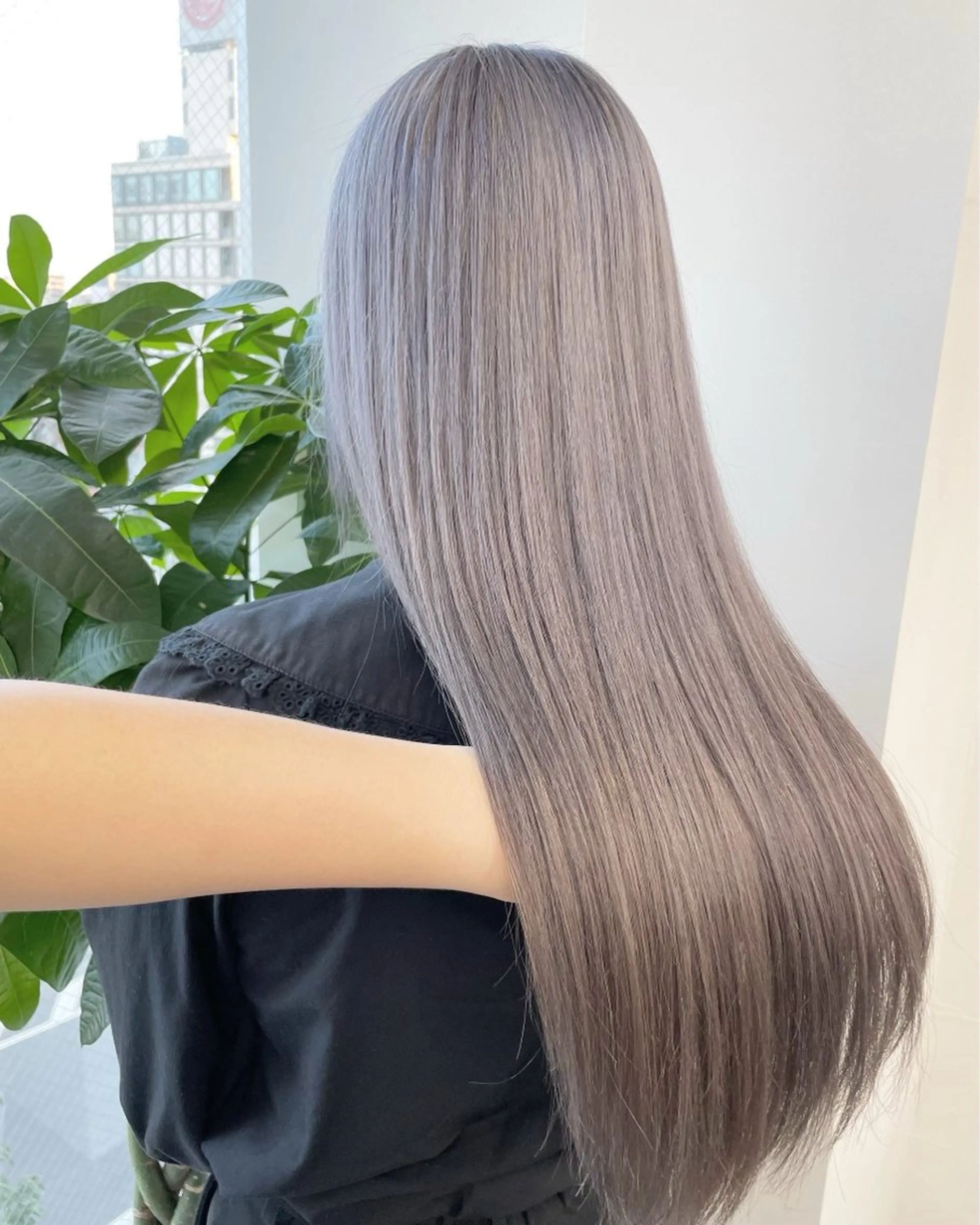 ロング 栄🎡ピンクカラー 💕SAKURA💕のヘアスタイル