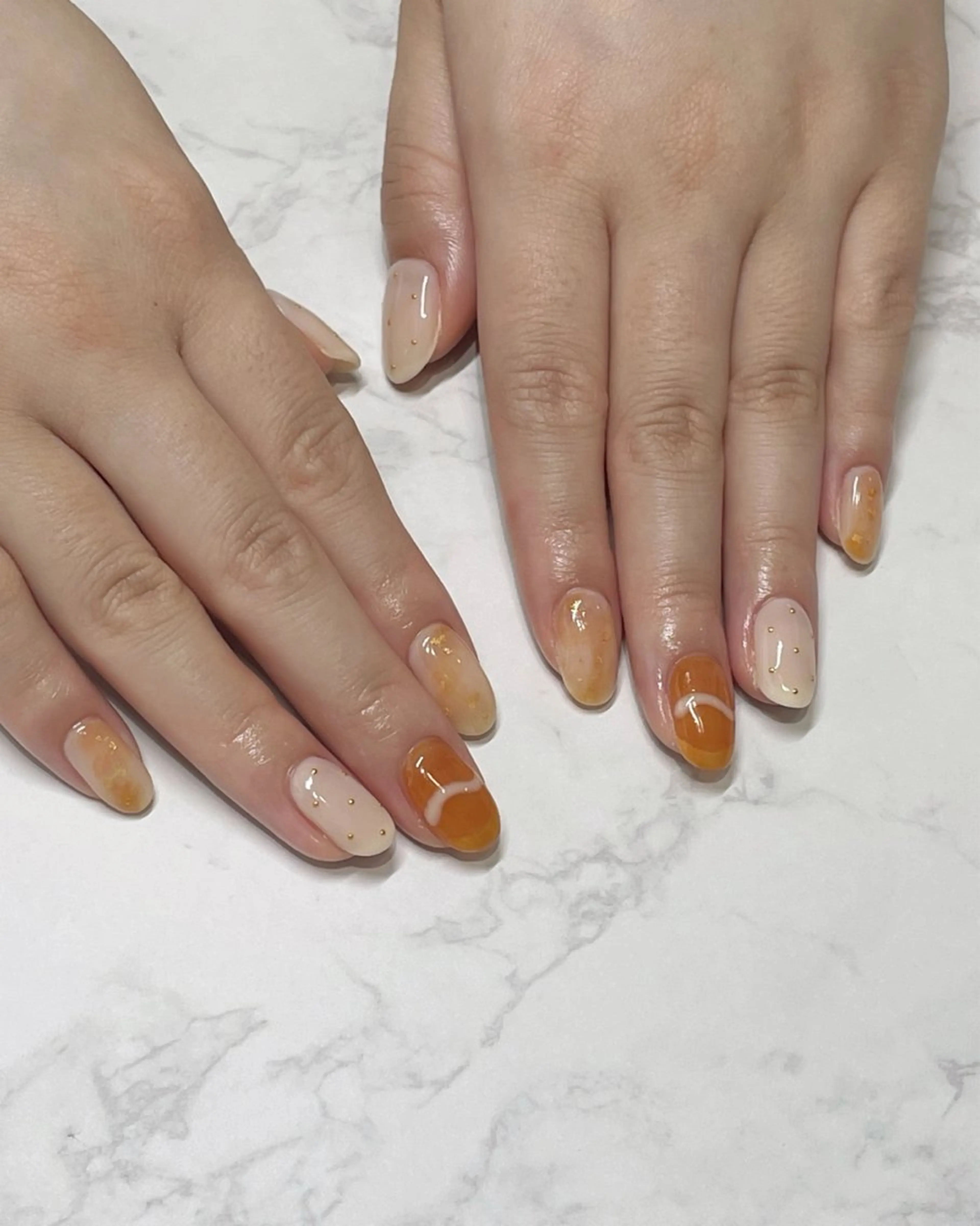 ネイル ハンドネイル For...MOON nail　今橋のネイルデザイン