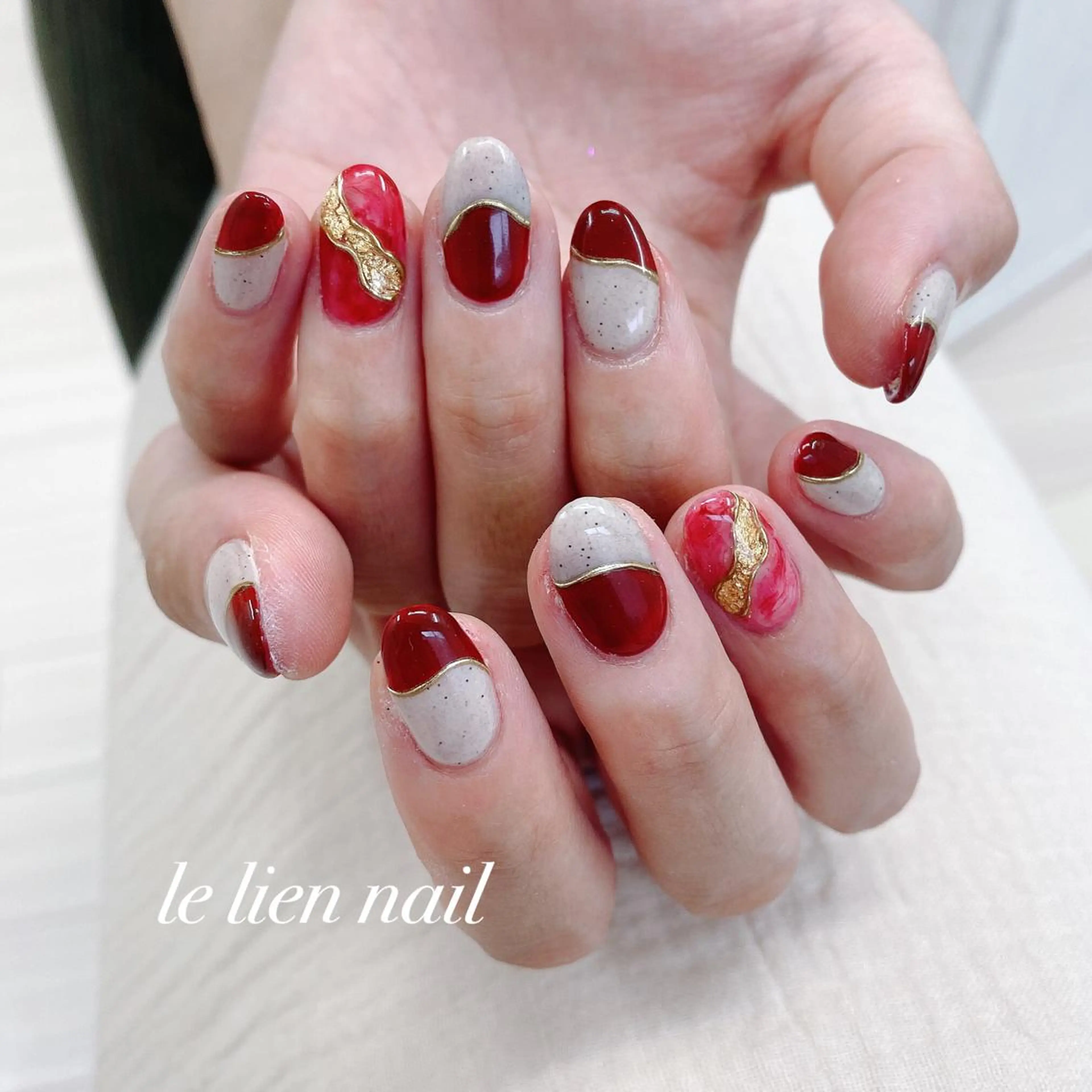 ネイル ハンドネイル le lien nailのネイルデザイン