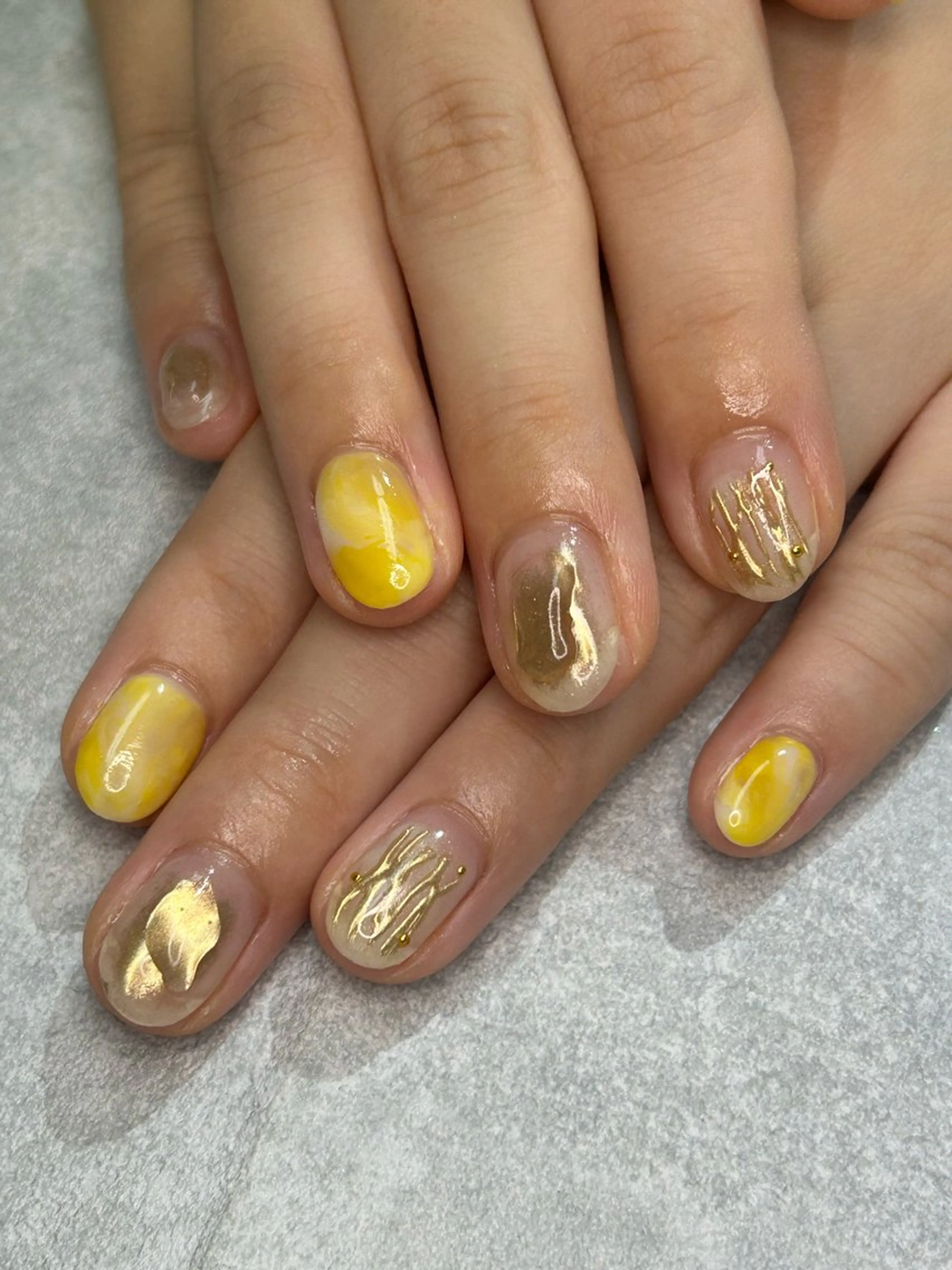 ネイル ハンドネイル おきな みえこのネイルデザイン