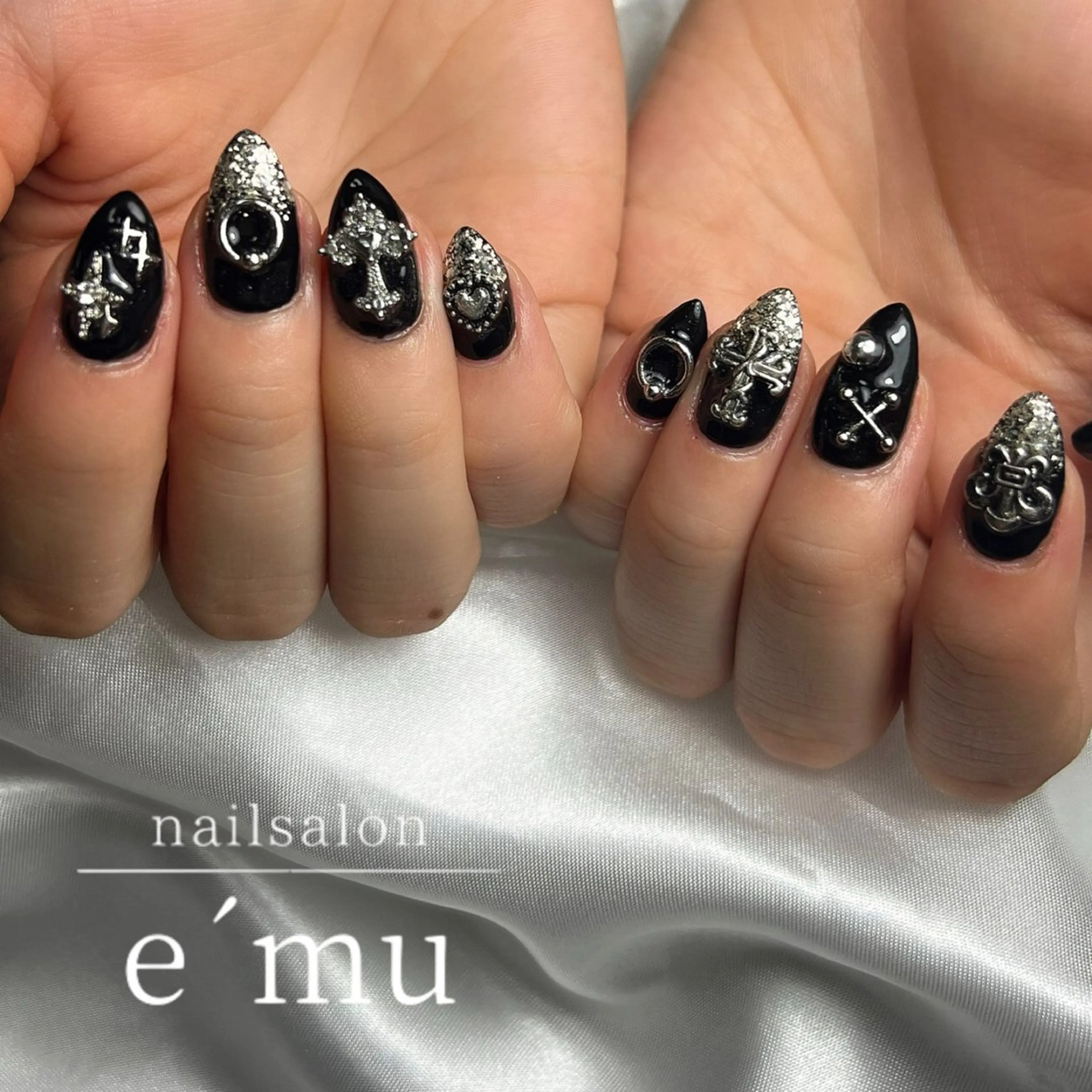 ネイル ハンドネイル nailsalon e´muのネイルデザイン