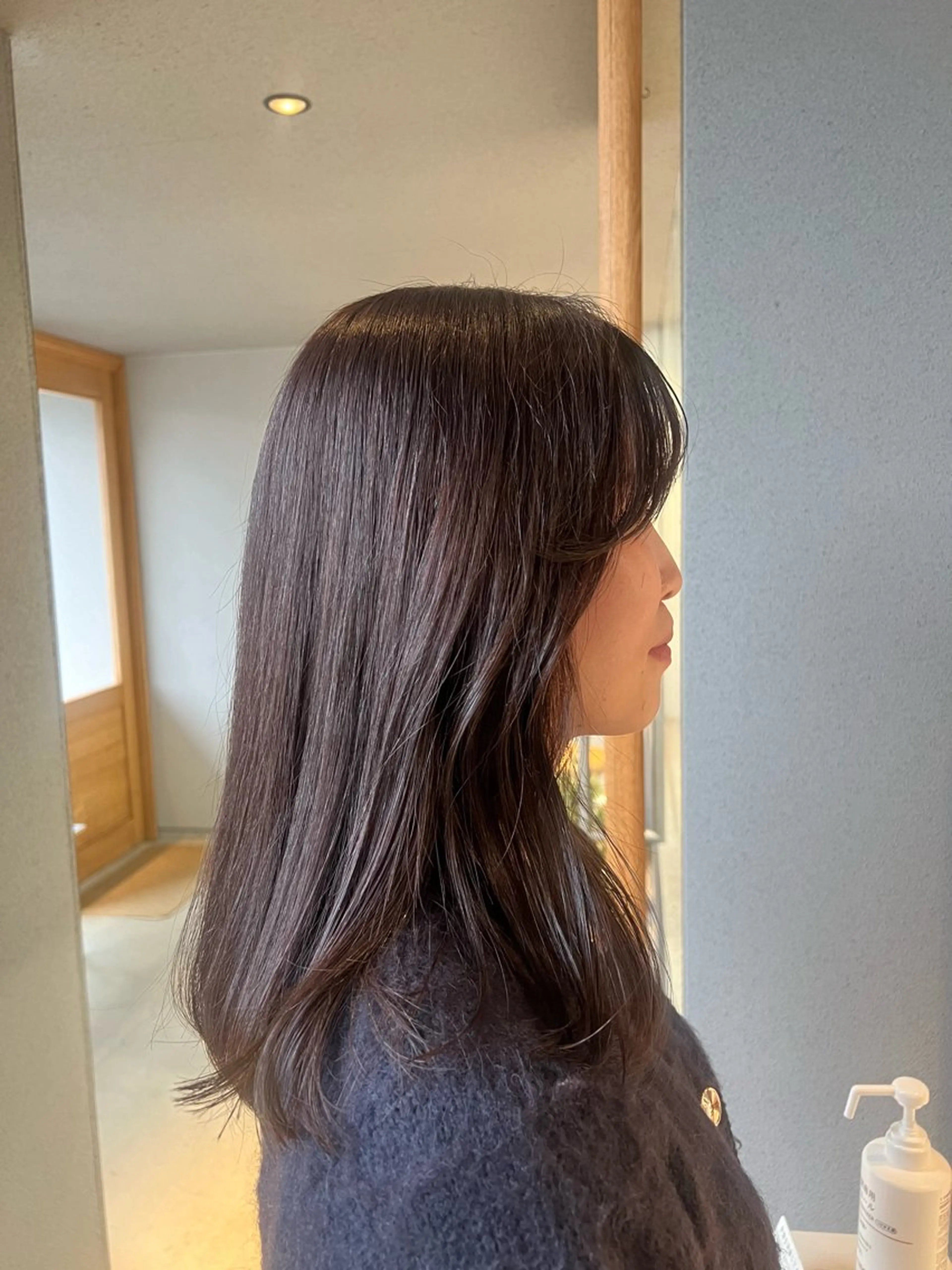 ミディアム チョコレートブラウン duft所属・duft. cocoroのヘアスタイル