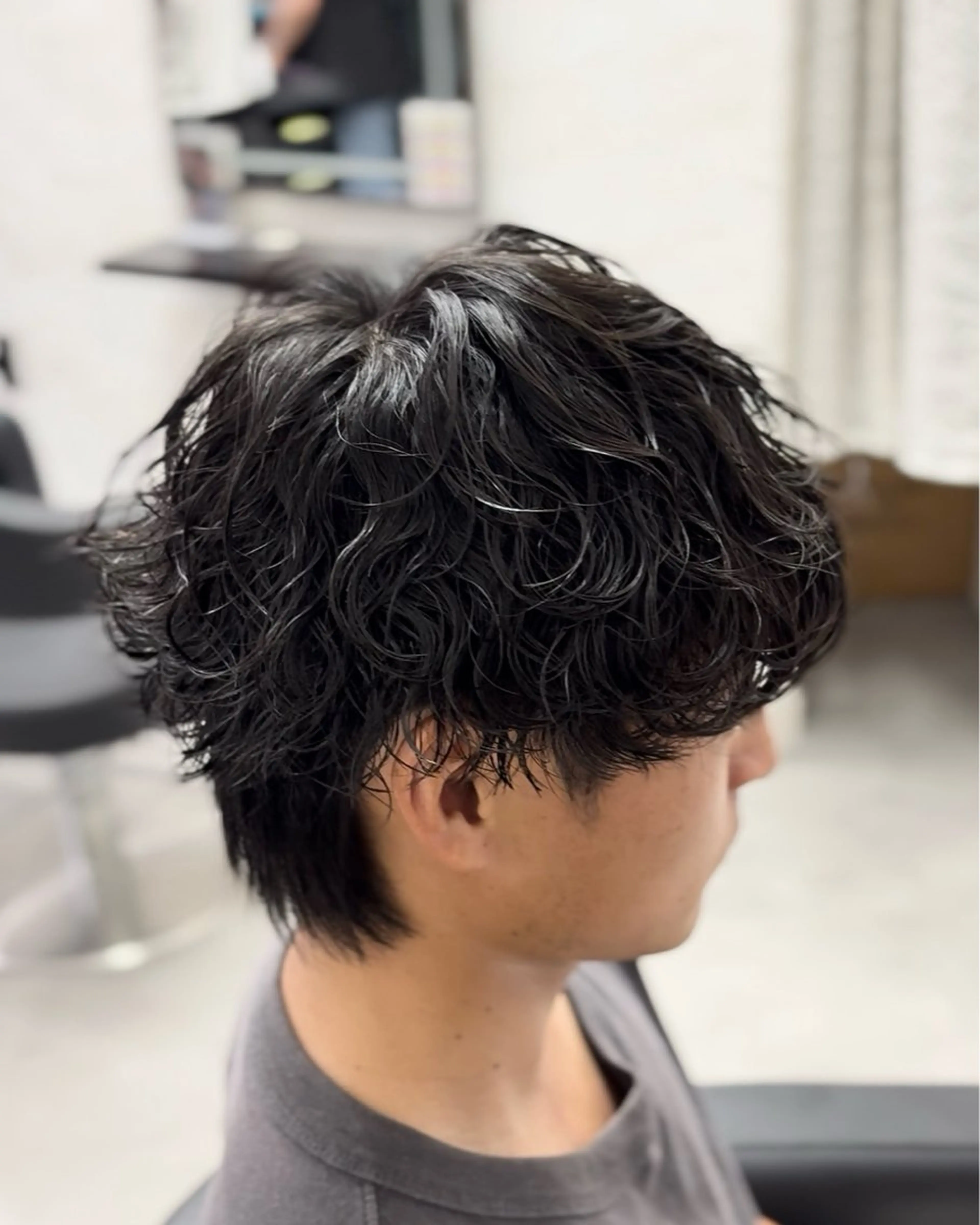 メンズ カット パーマ ヘアセット 天神大名/パーマ特化 /ケントのヘアスタイル