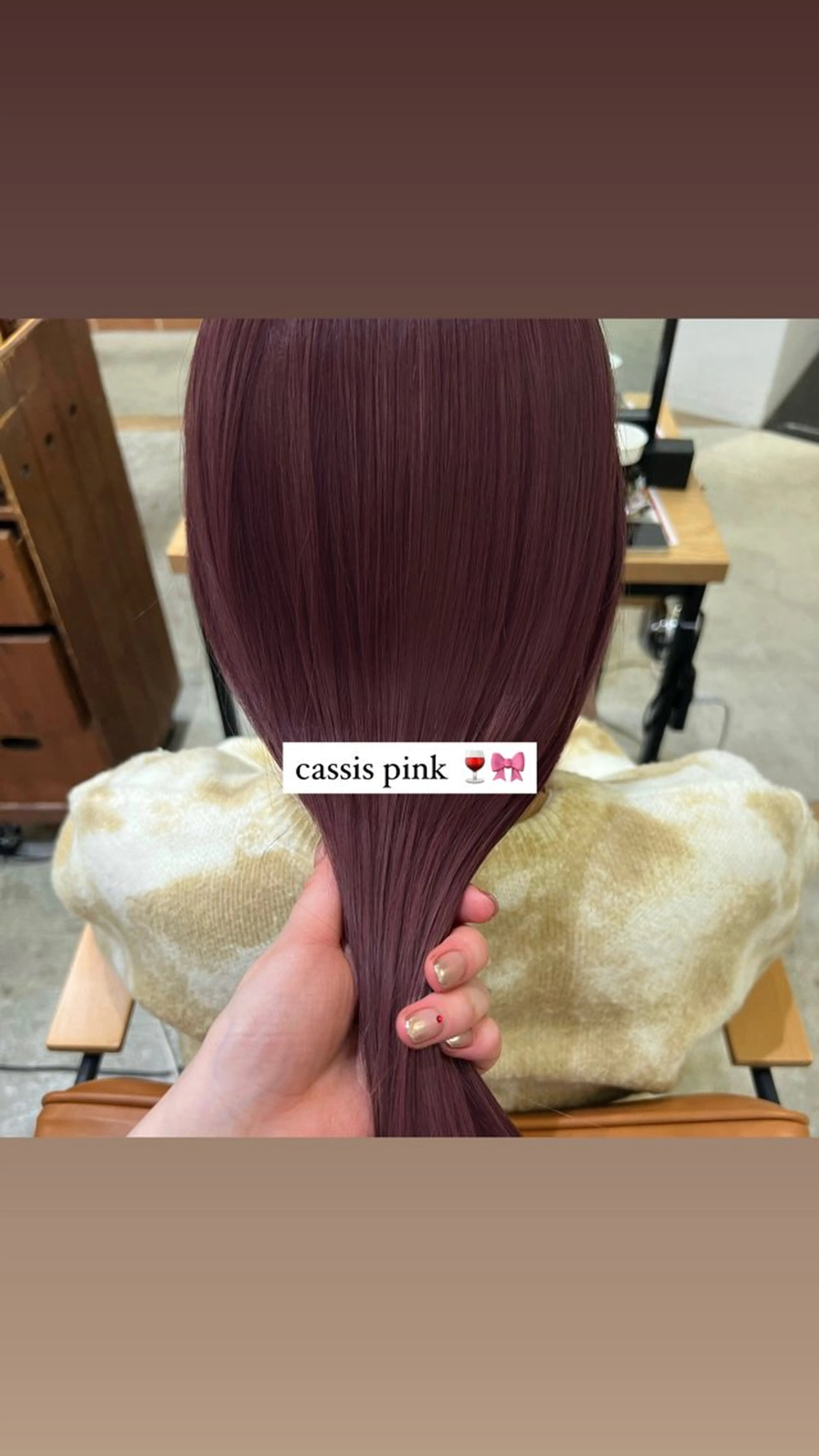 ミディアム カラー ブリーチ カット ヘアカラー トリートメント Henrietta  自由が丘所属・ベージュ/ブリーチ無 し/透明感/石井佑季のヘアスタイル