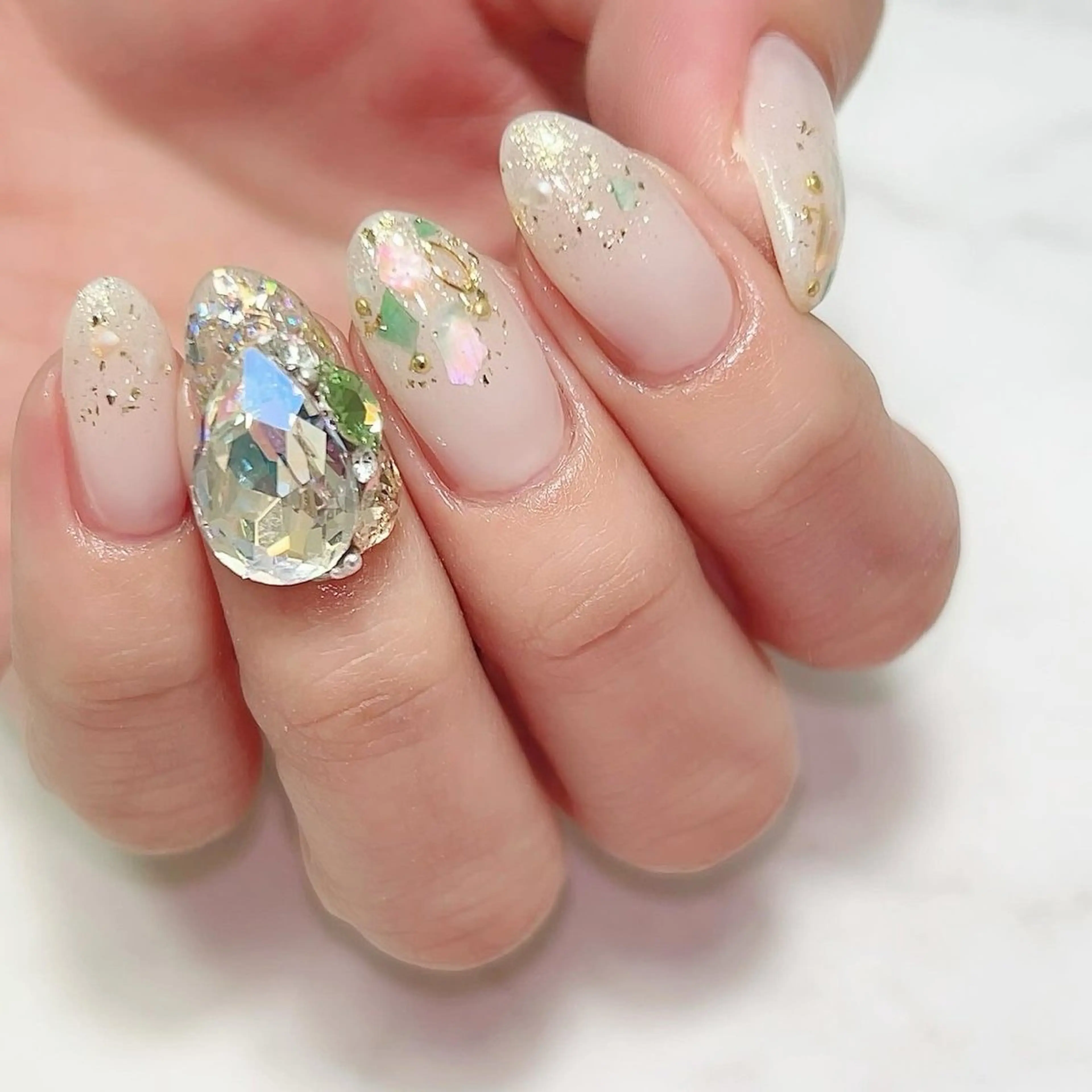 ネイル ハンドネイル CULET NATSU🍀のネイルデザイン