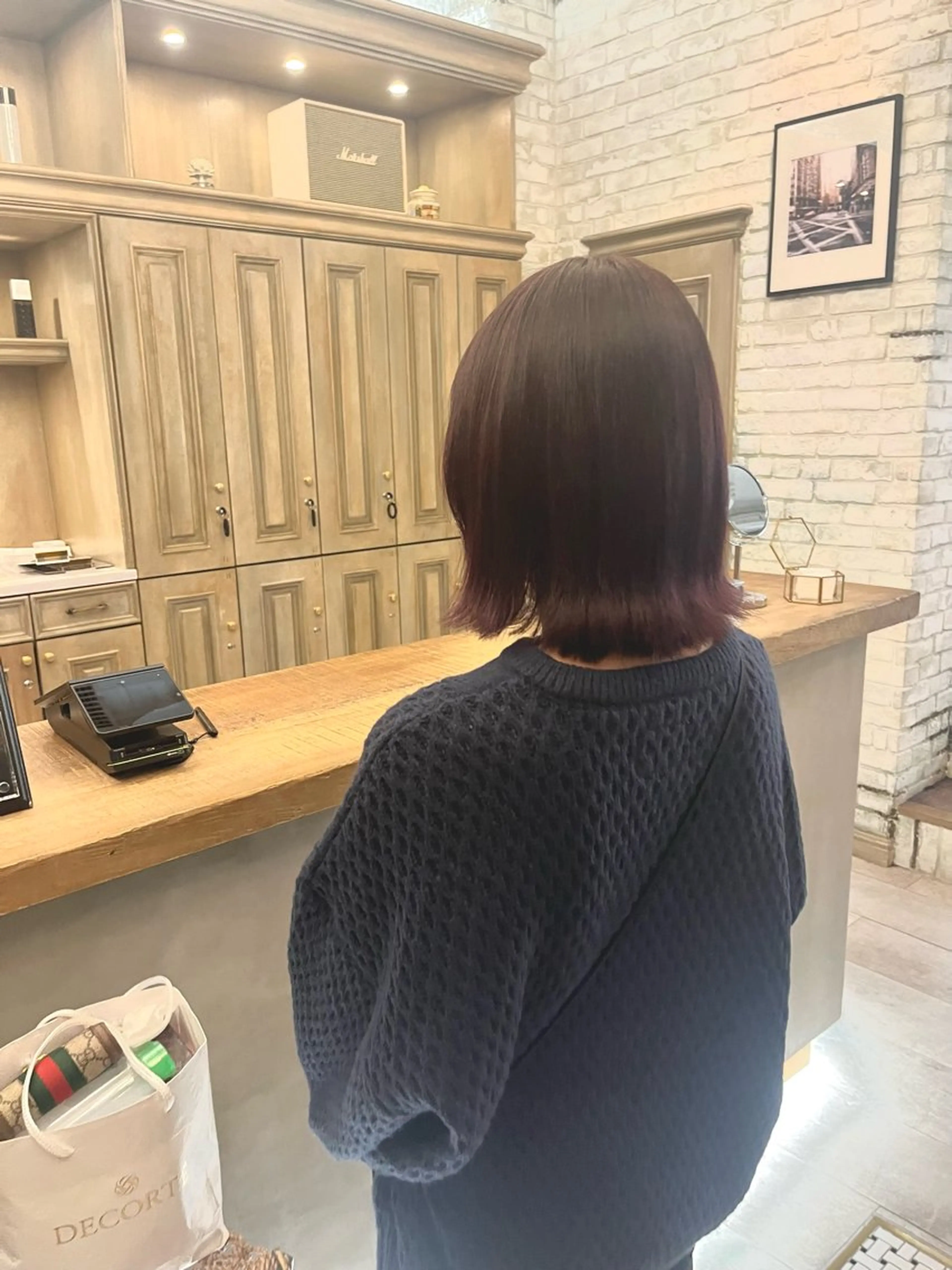 【ご新規様限定】カット+髪質改善カラー+酸熱トリートメントの写真