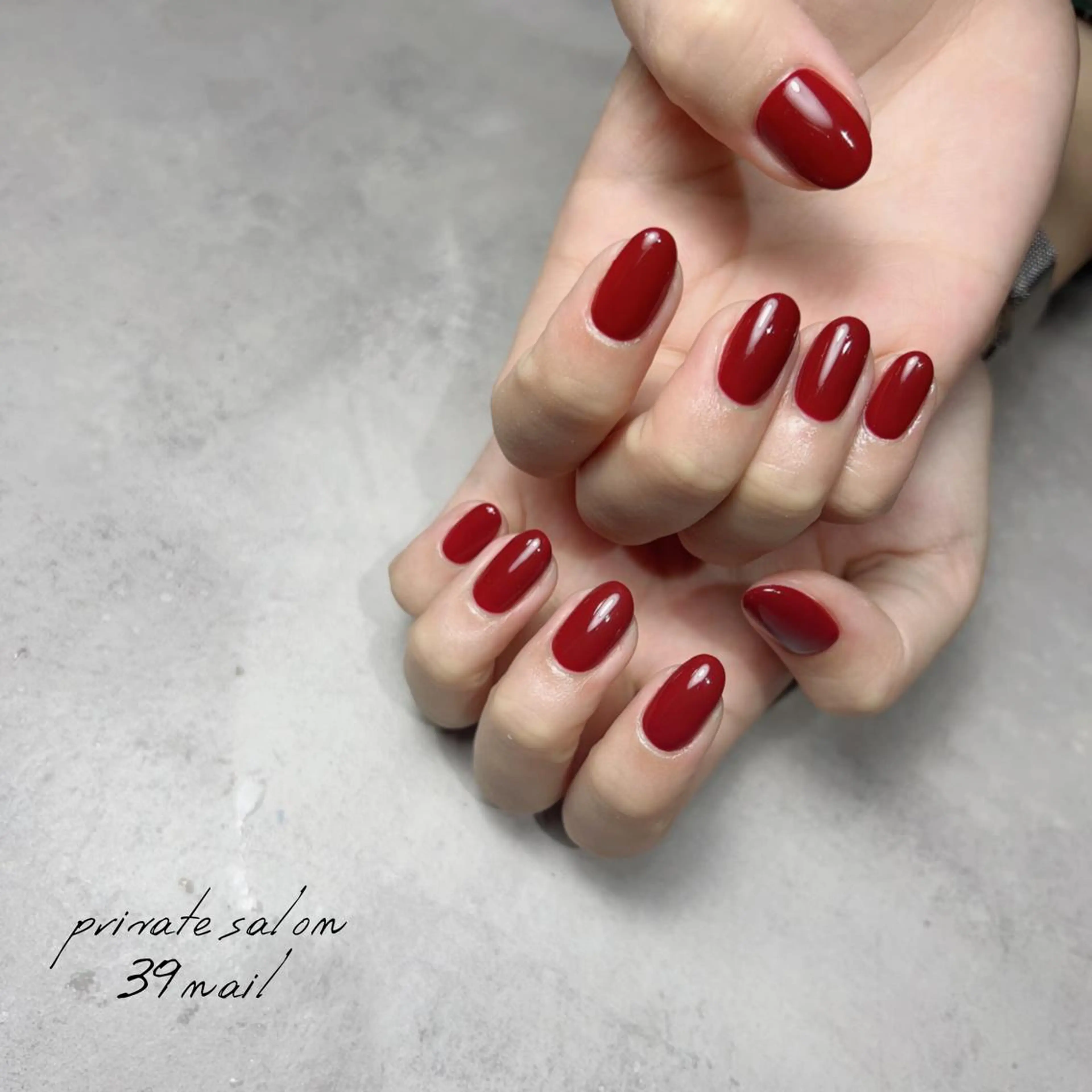 ミディアム ネイル ハンドネイル 京橋 【39nail】のネイルデザイン