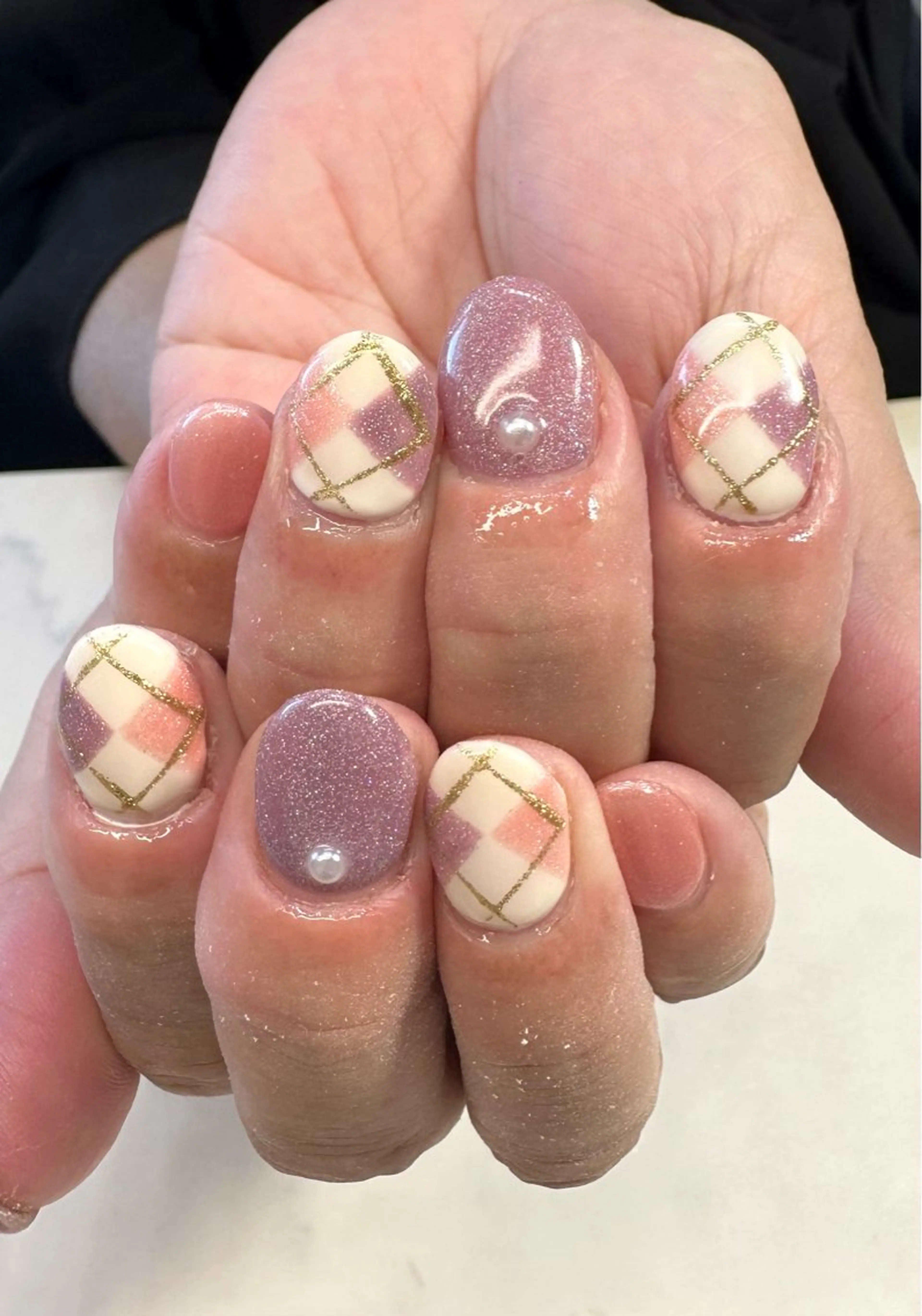 ネイル Nail Salon Three所属・堀江 花奈のネイルデザイン