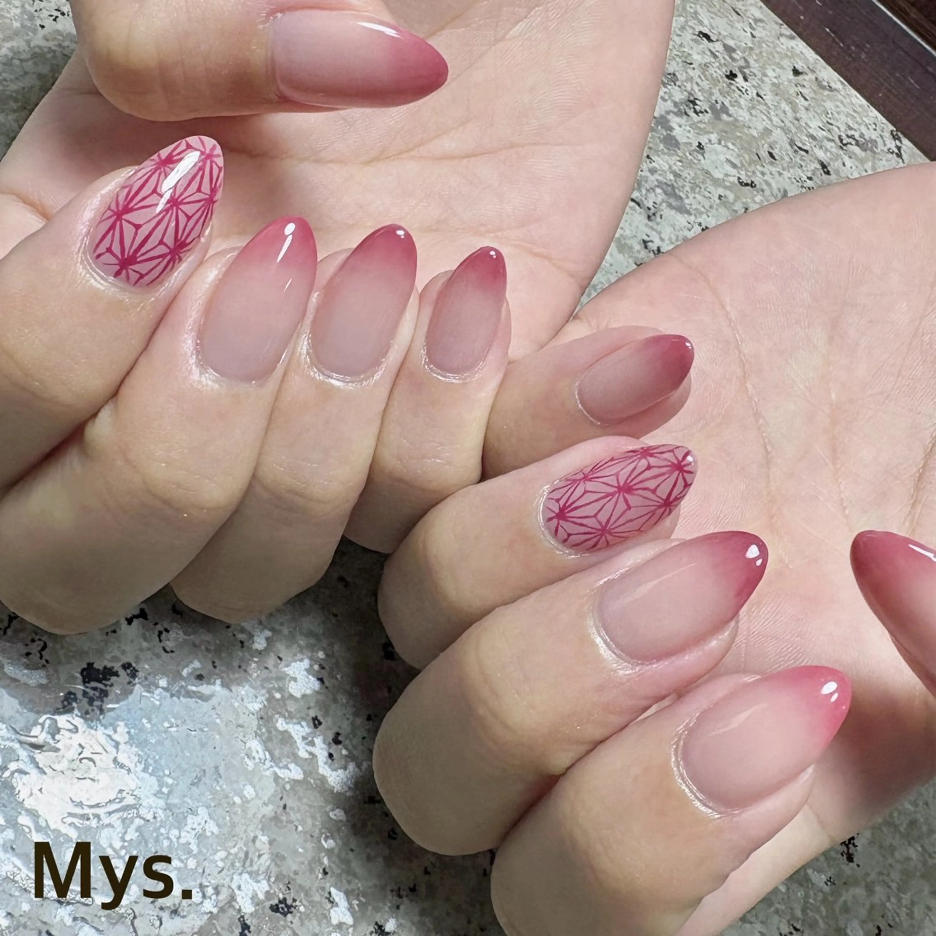 ネイル ハンドネイル Mys. 三上紗紀のネイルデザイン
