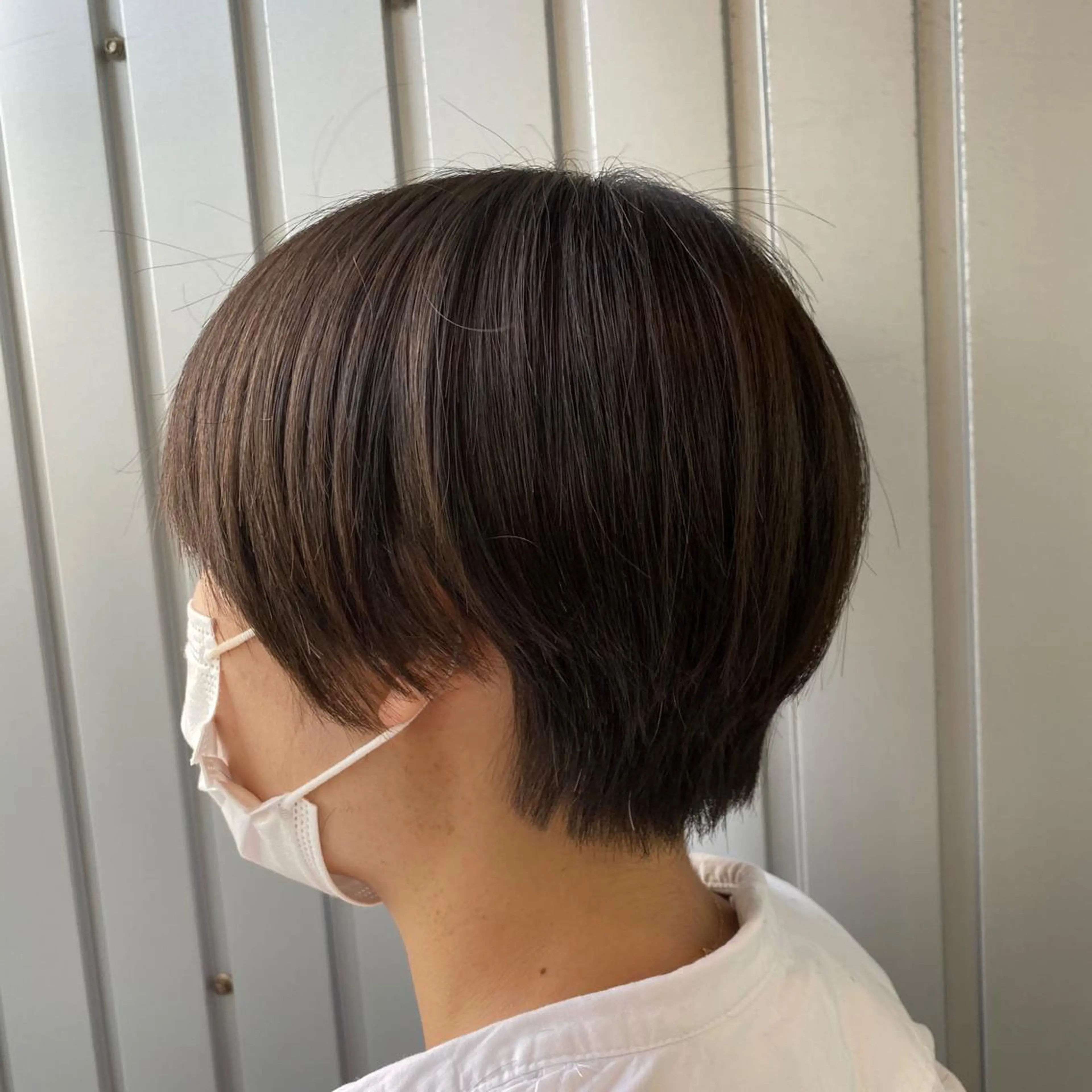 ショート ホリイ ハルカのヘアスタイル