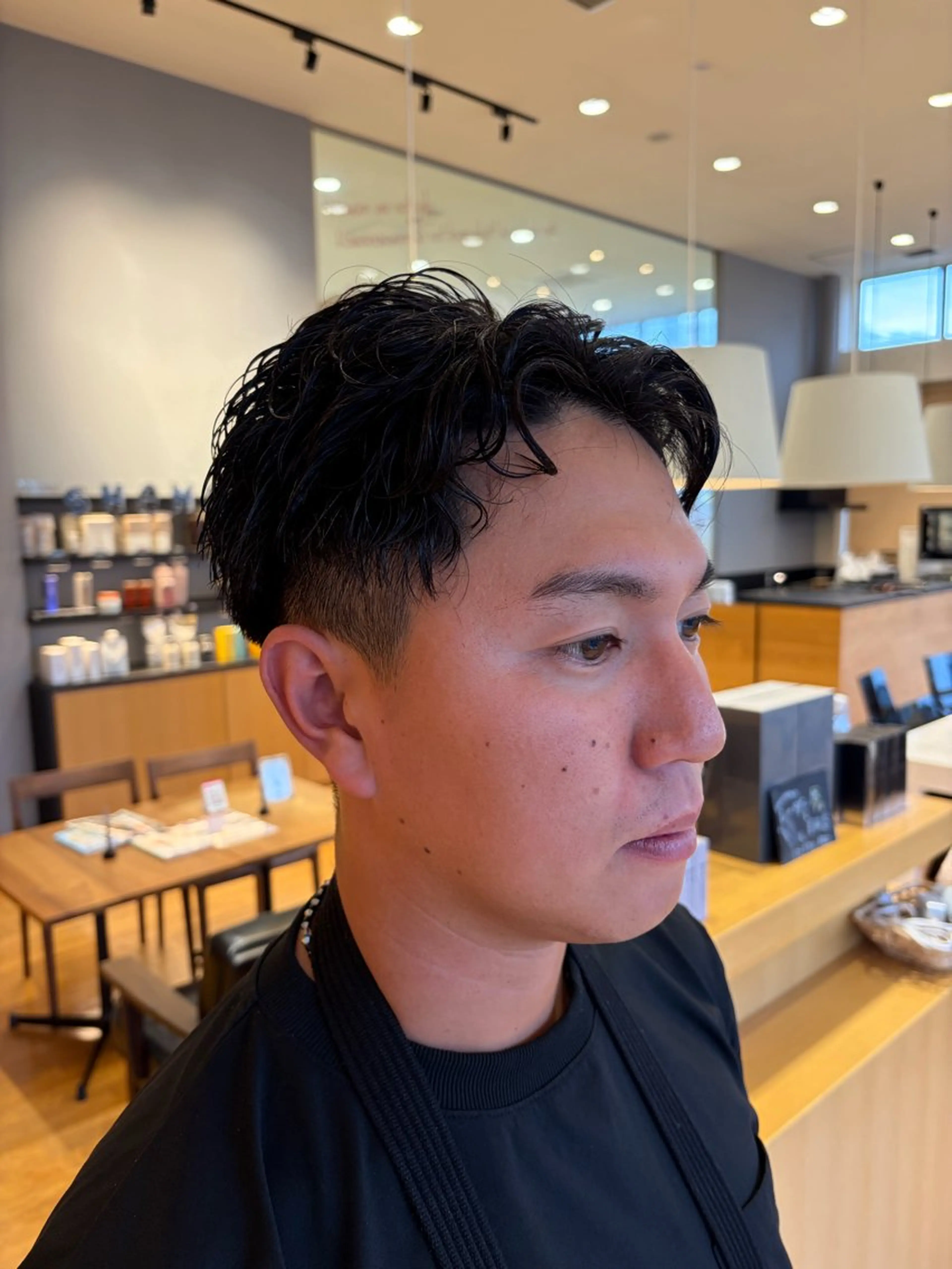 メンズ メンズパーマ カット 梶原 美保のヘアスタイル